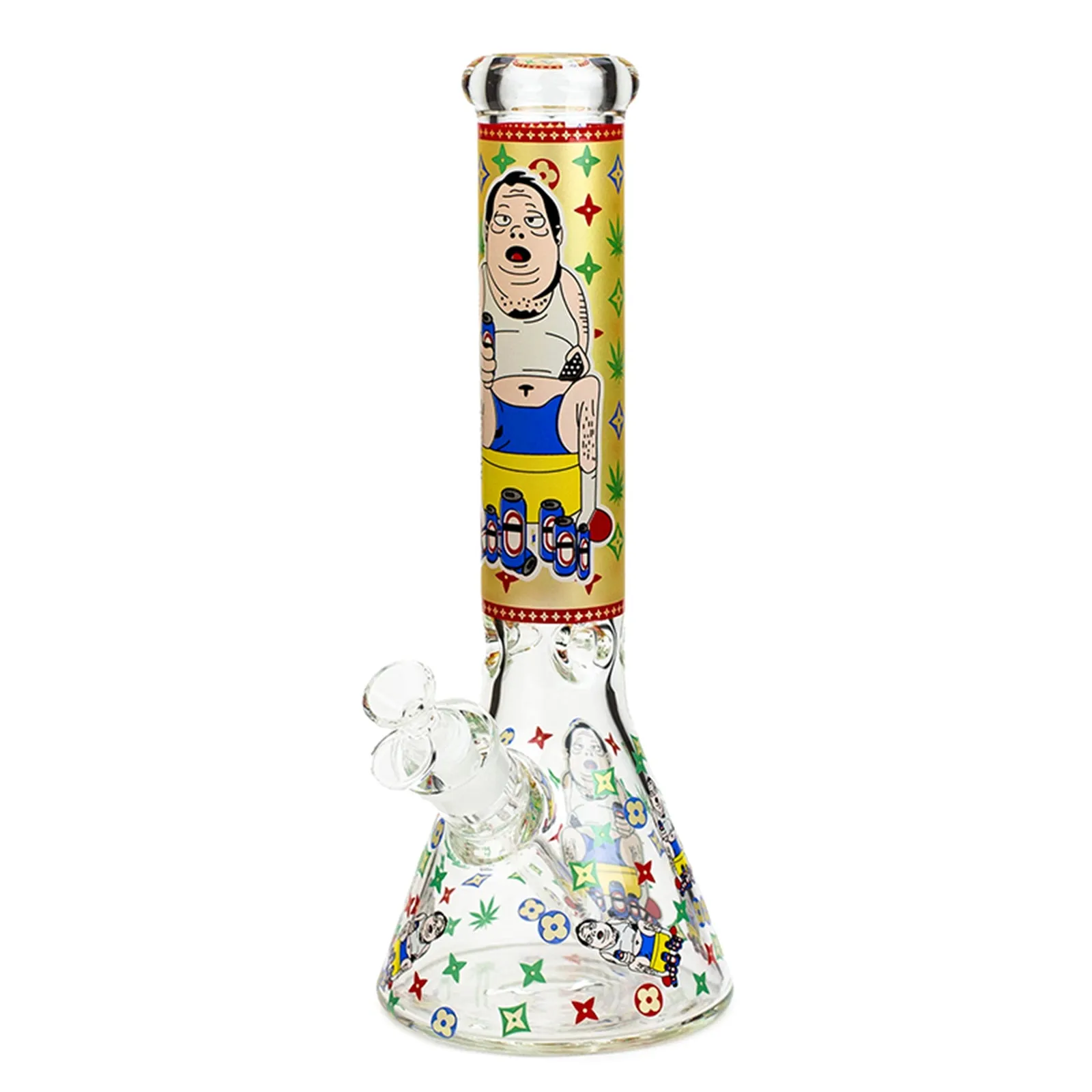 14" Dope Squad Beaker Bong