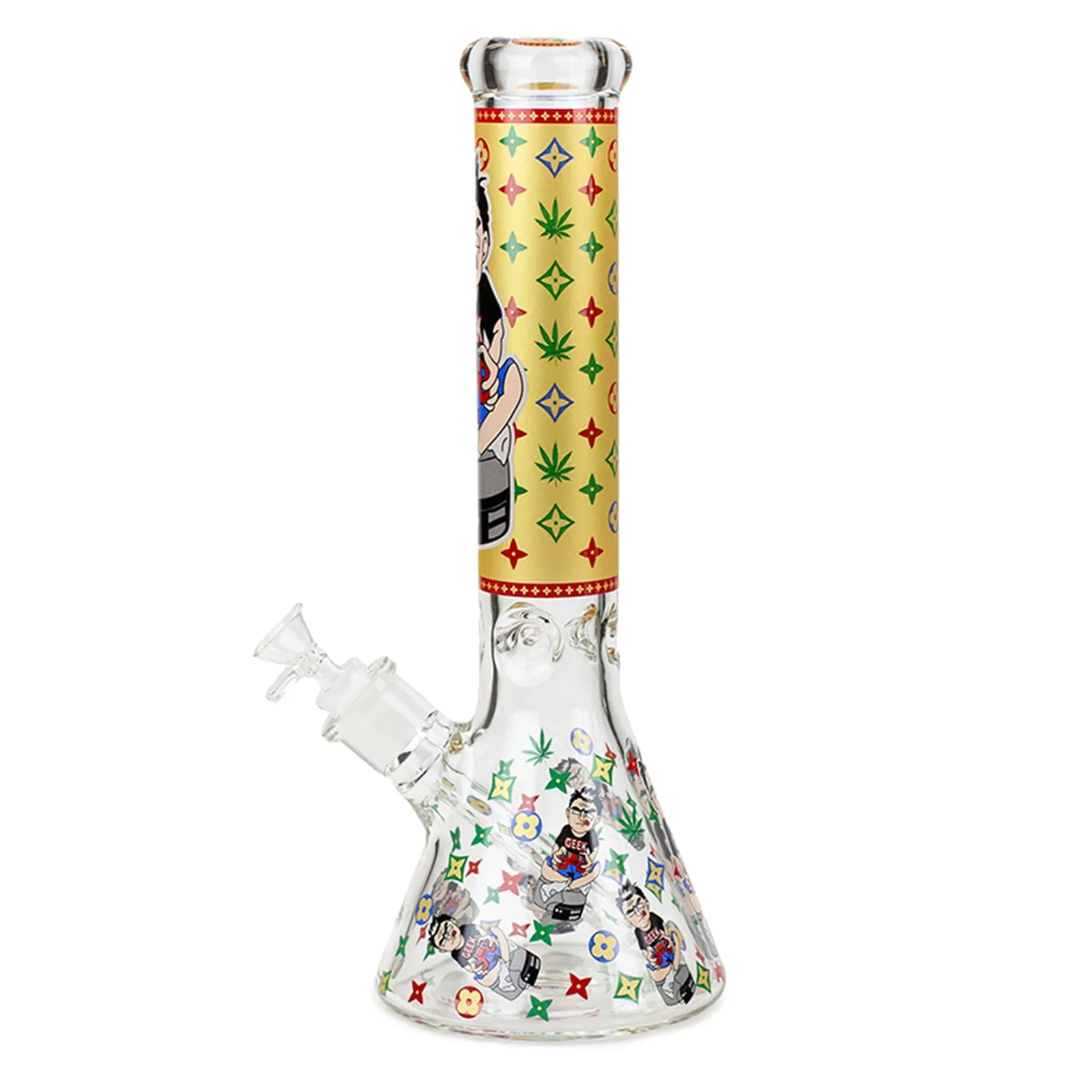 14" Dope Squad Beaker Bong