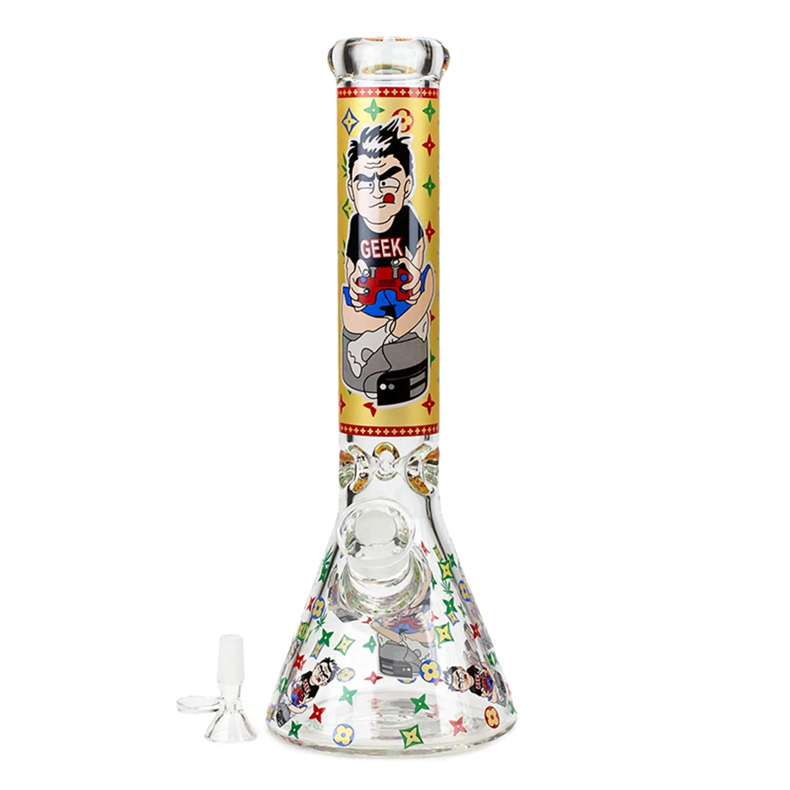 14" Dope Squad Beaker Bong