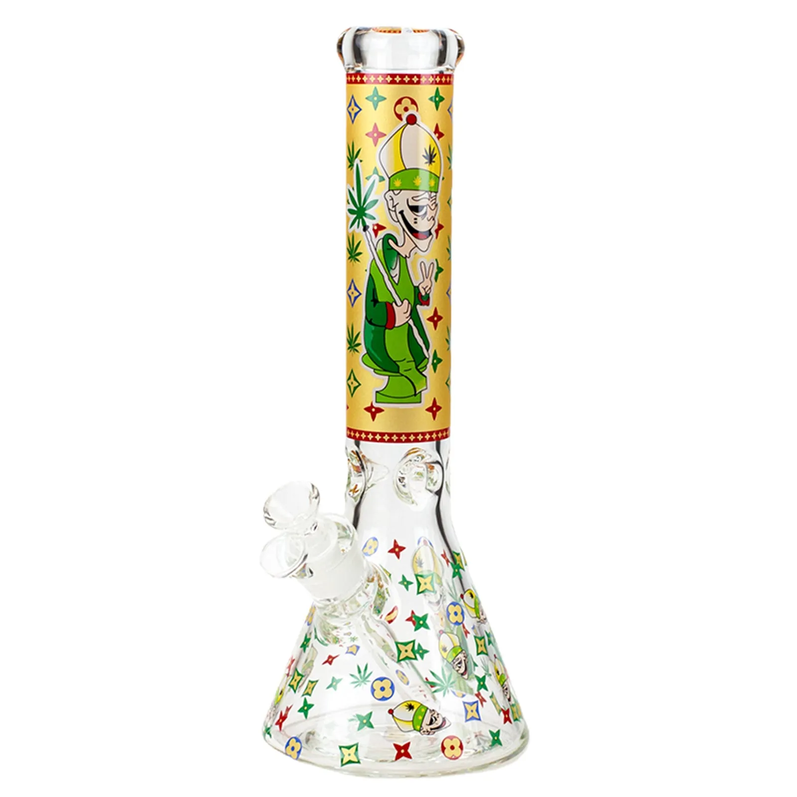 14" Dope Squad Beaker Bong