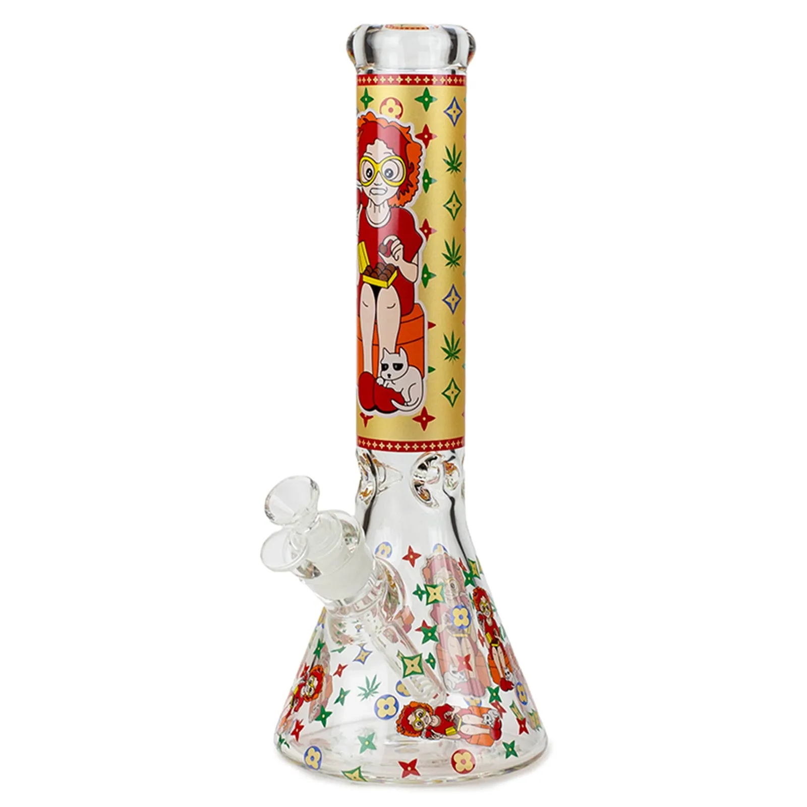 14" Dope Squad Beaker Bong