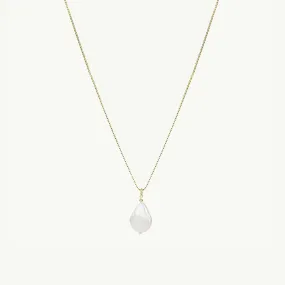 925 FRESH PEARL PENDANT GOLD PLATED