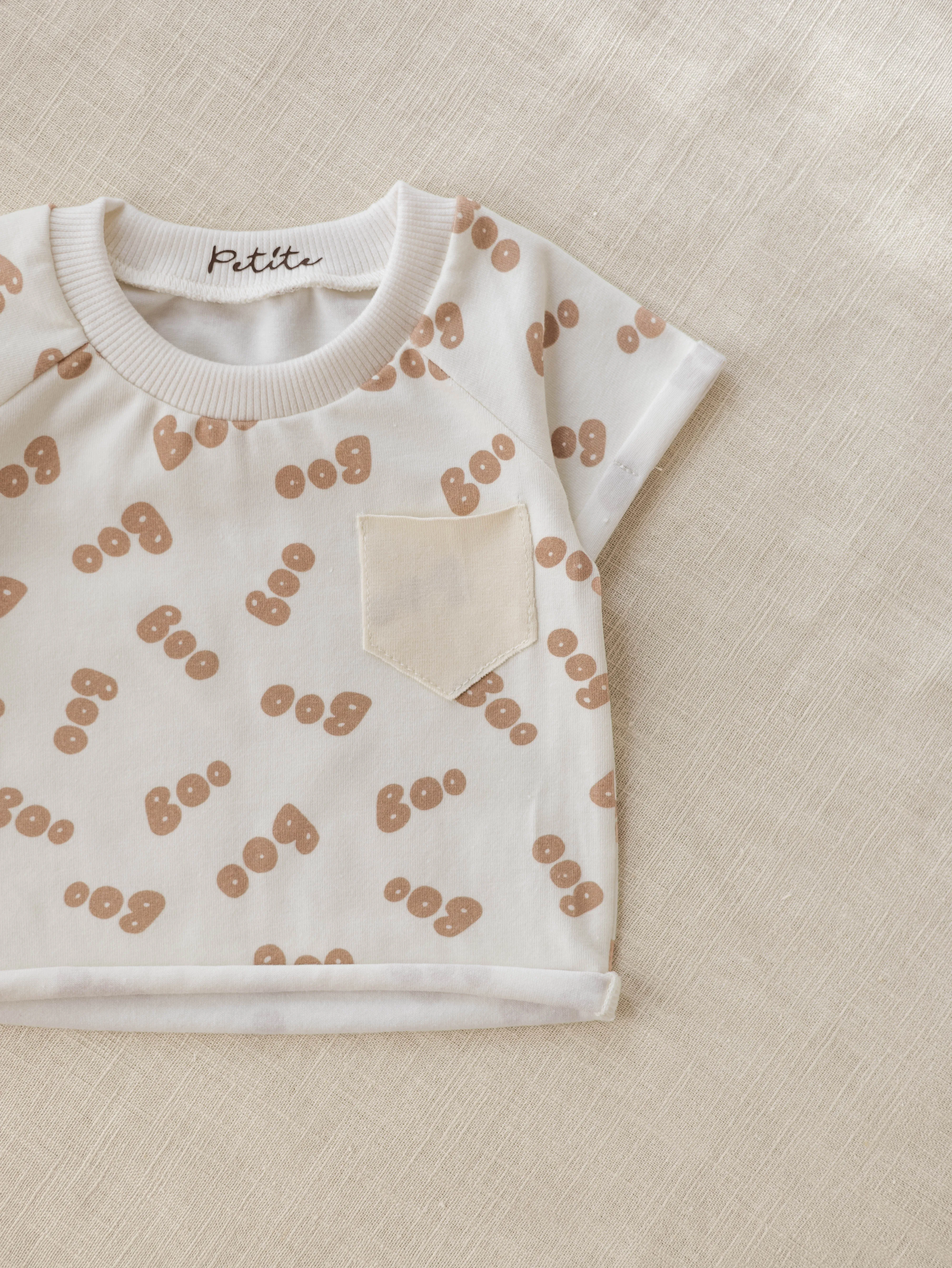 Baby t-shirt / boo - cookie