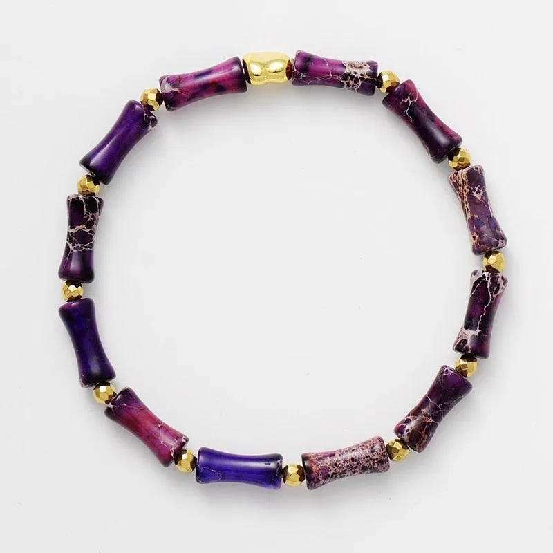 'Beads' Crystal Stretchy Bracelets Set