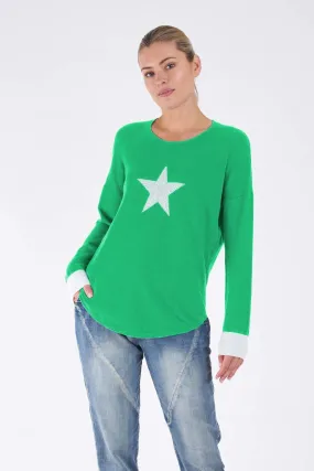 Betty Basics Sophie Knit Jumper in Apple Star