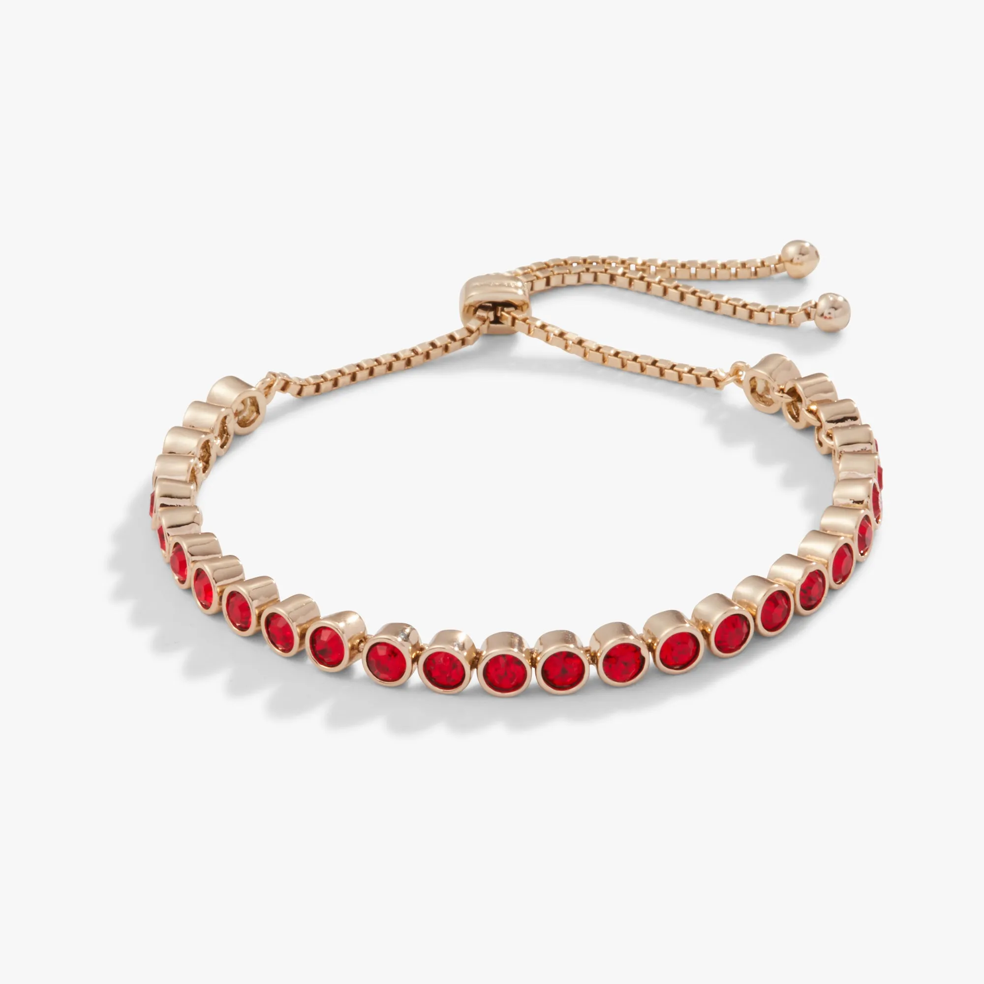 Bolo Tennis Bracelet, Ruby