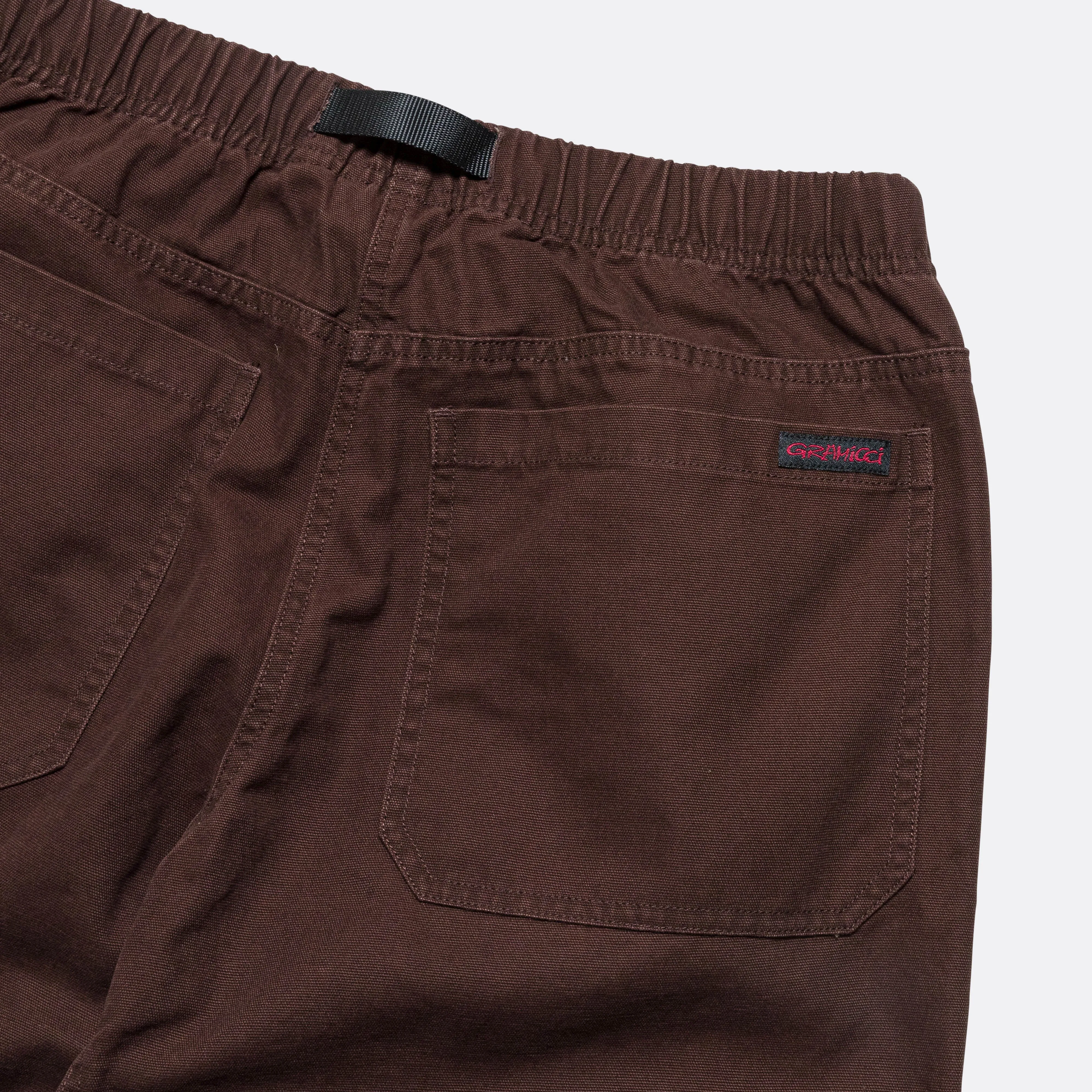 Canvas Double Knee Pant - Dark Brown