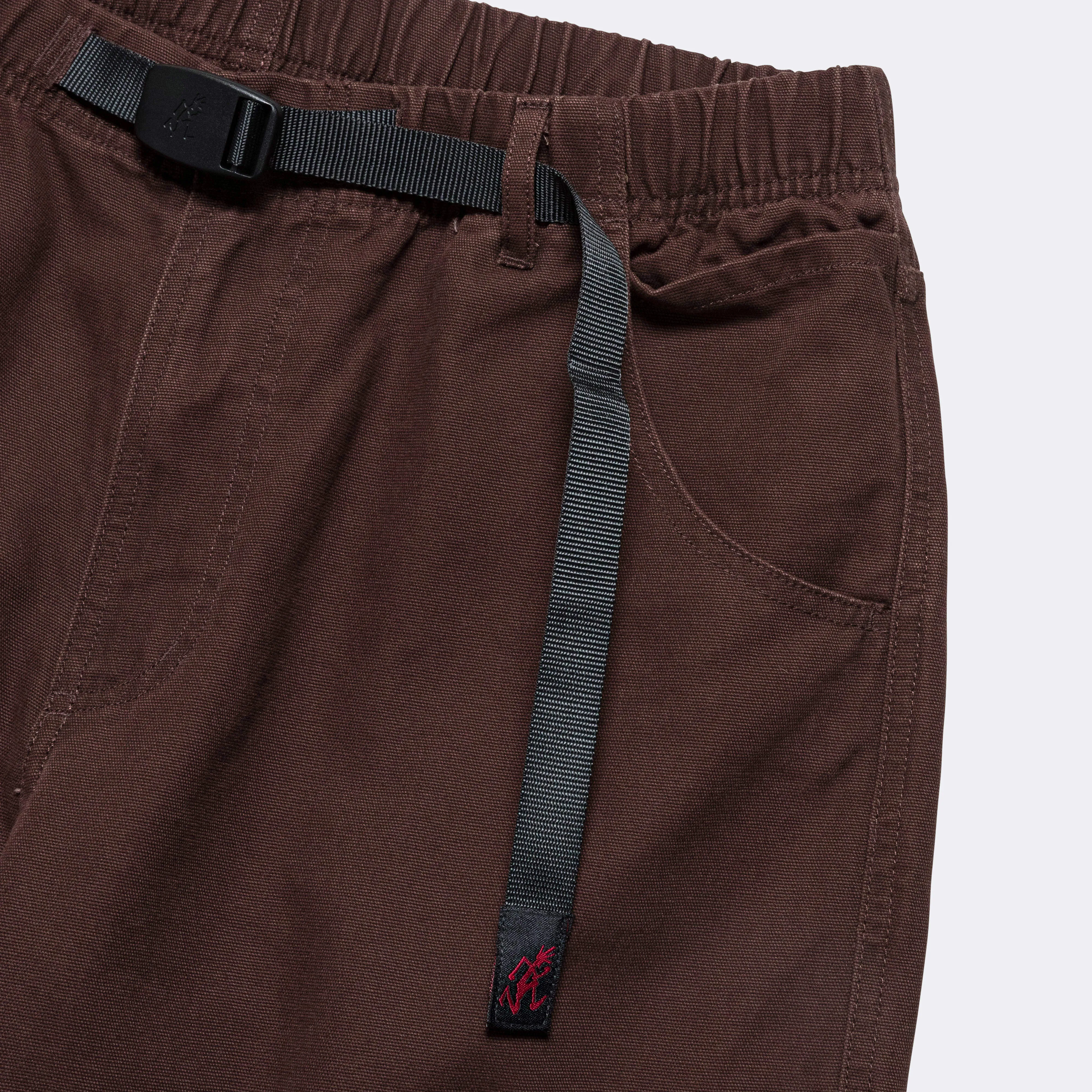 Canvas Double Knee Pant - Dark Brown