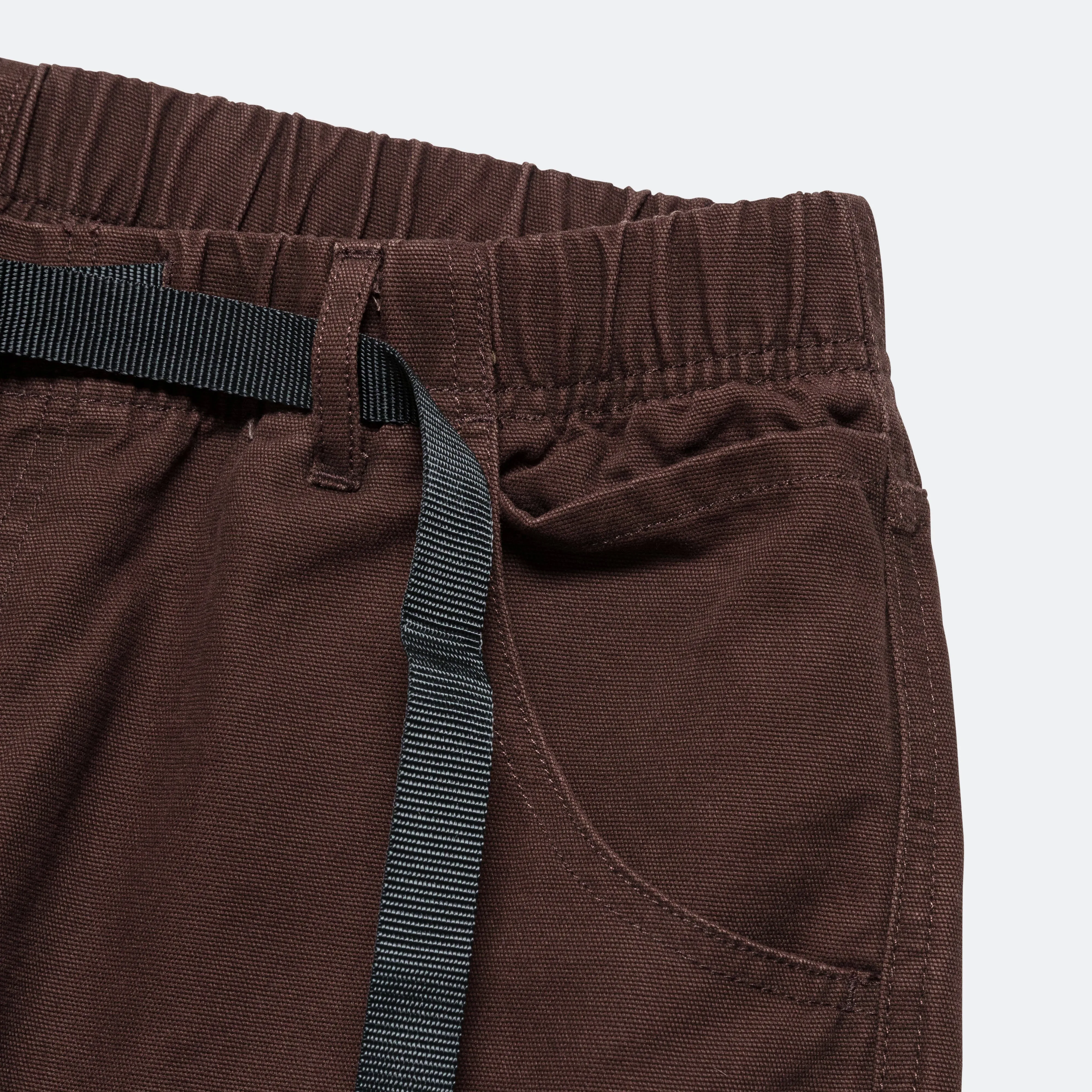 Canvas Double Knee Pant - Dark Brown