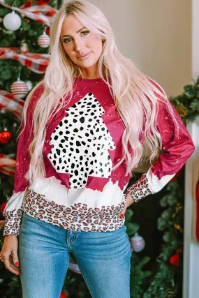 Christmas Tree Loose Fit Sweatshirt