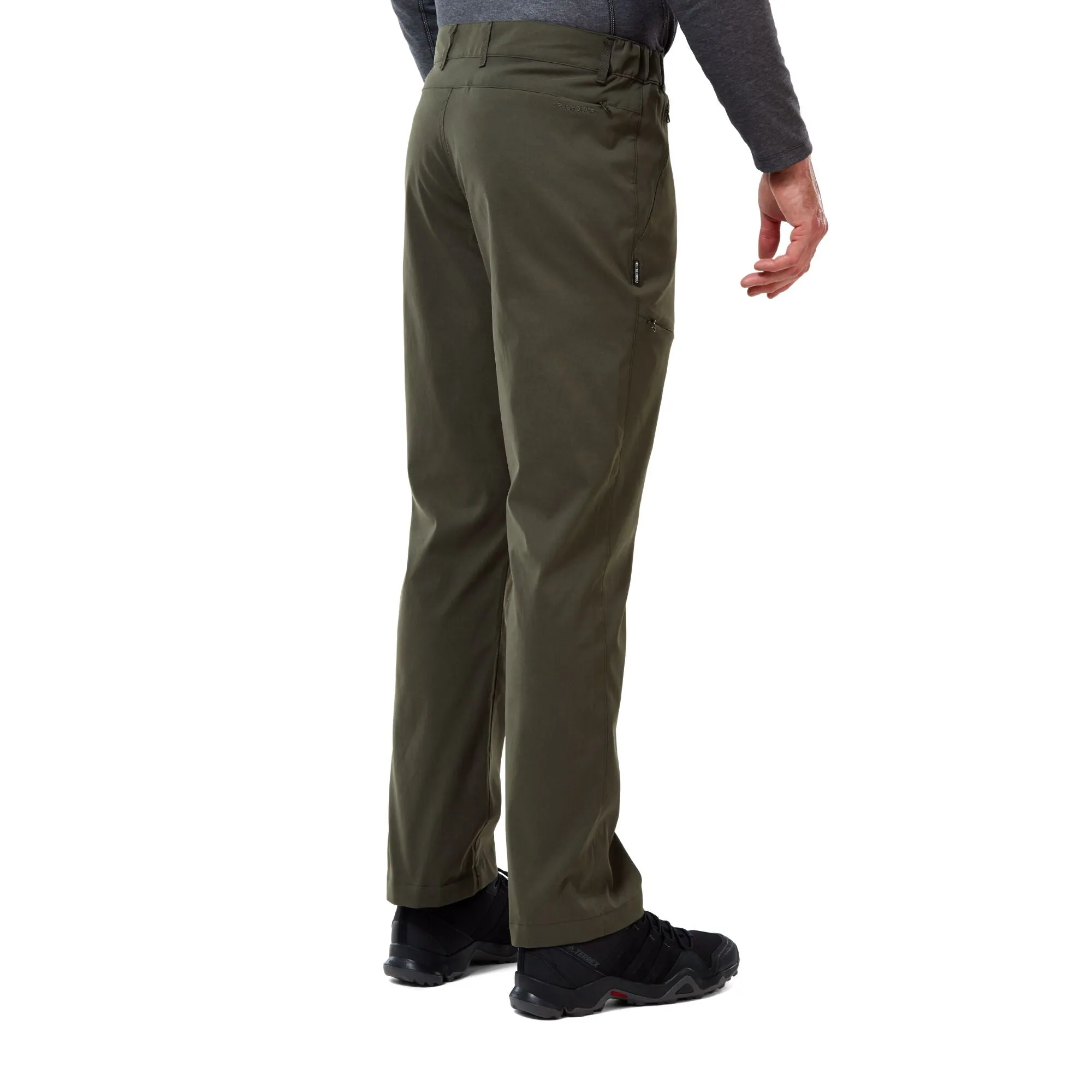 Craghoppers Mens Kiwi Pro II Trousers CMJ564 -KHAKI