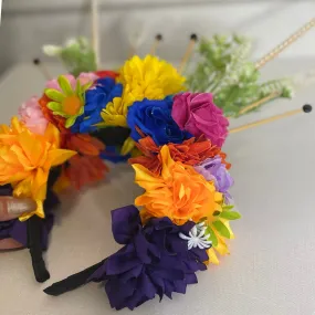 Day of the Dead  Headpiece - Butterfly