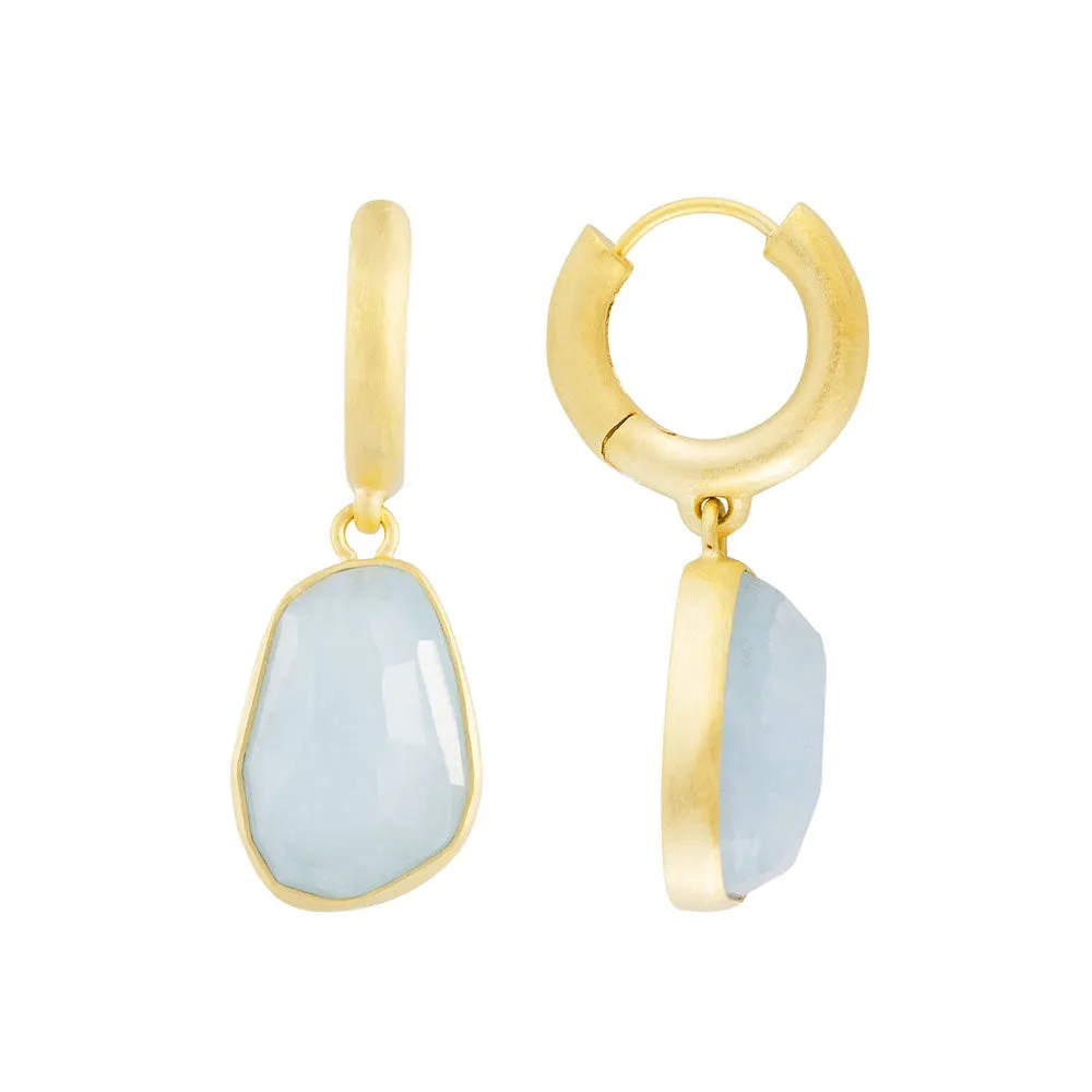 FAIRLEY Free-Form Aquamarine Drops