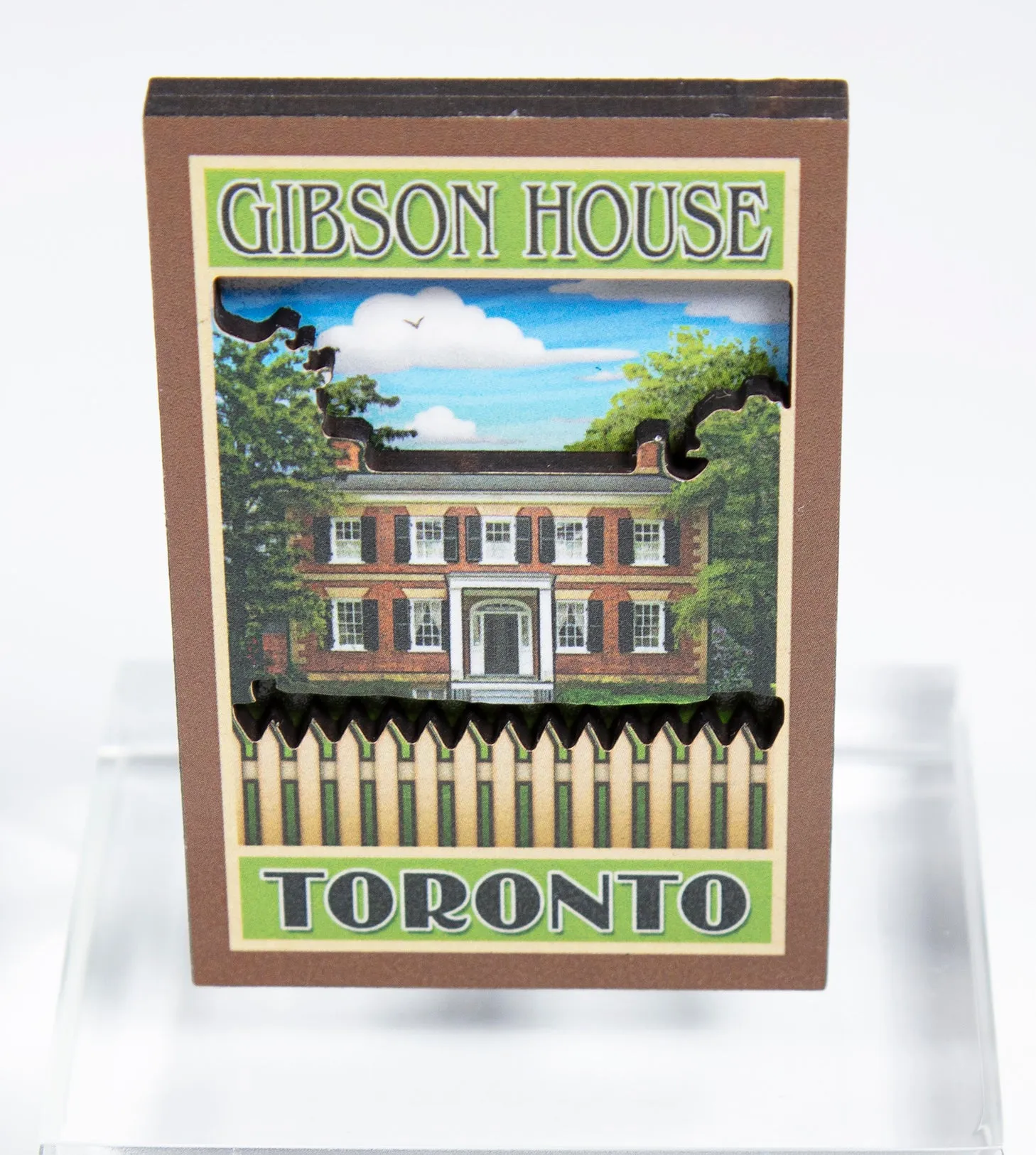 Gibson House Vintage Magnet