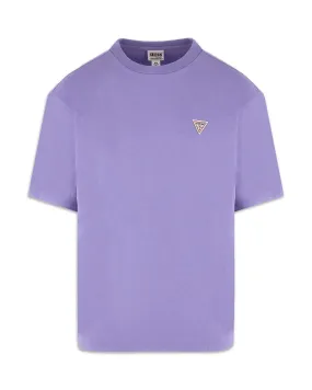 Guess Originals Triangle Logo Tee Light Iris