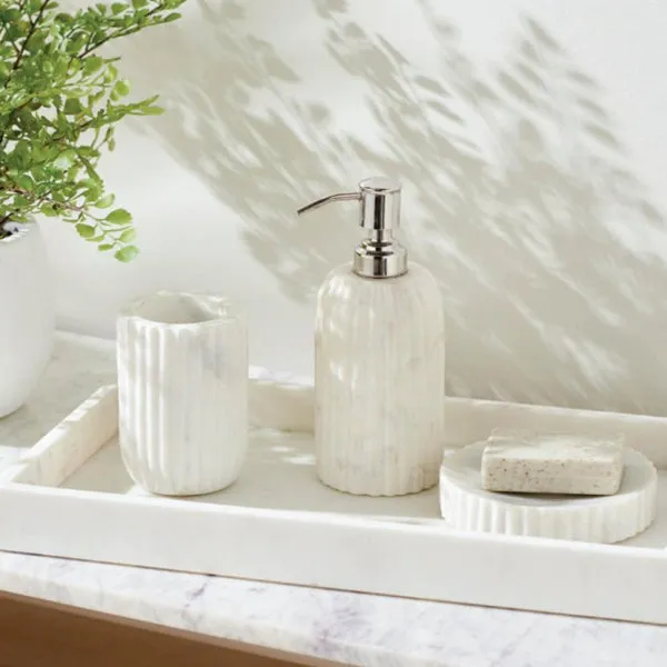 Issey Soap Dish - White