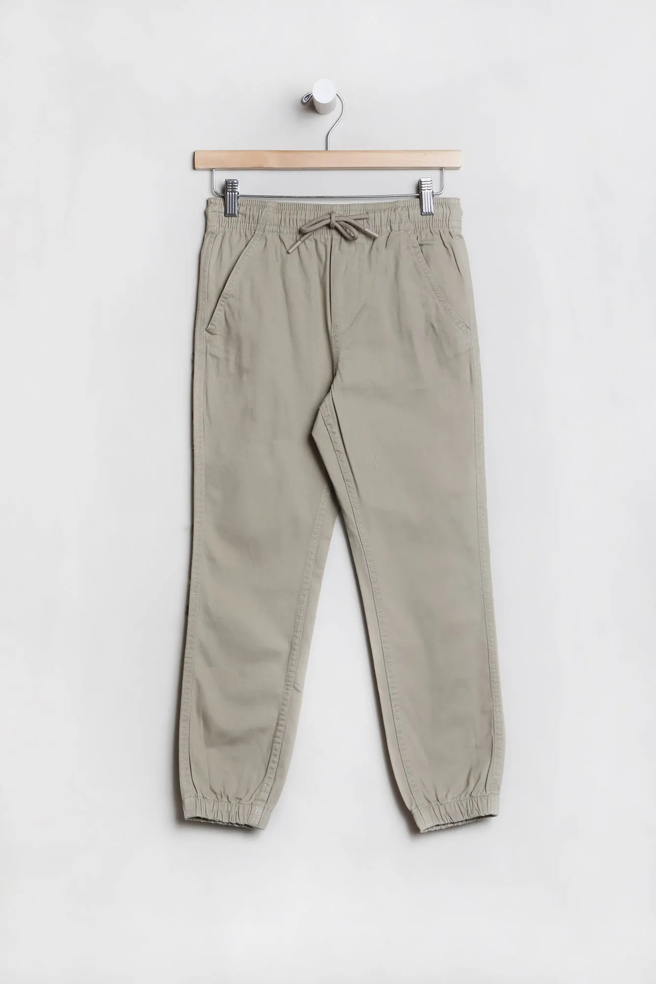 Jogger En Coton Coupe Slim West49 Junior