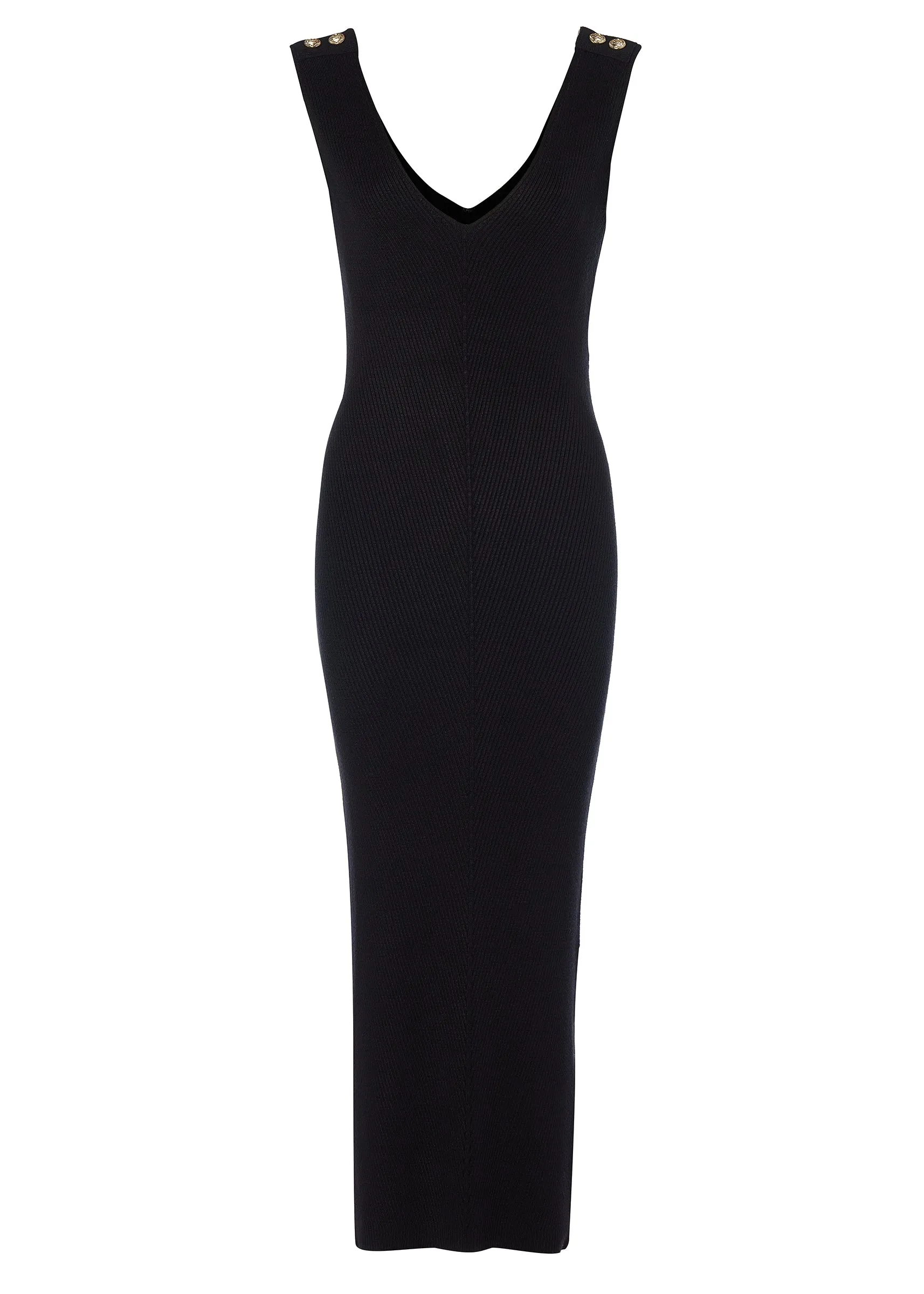 Kensington Sleeveless Dress (Black)