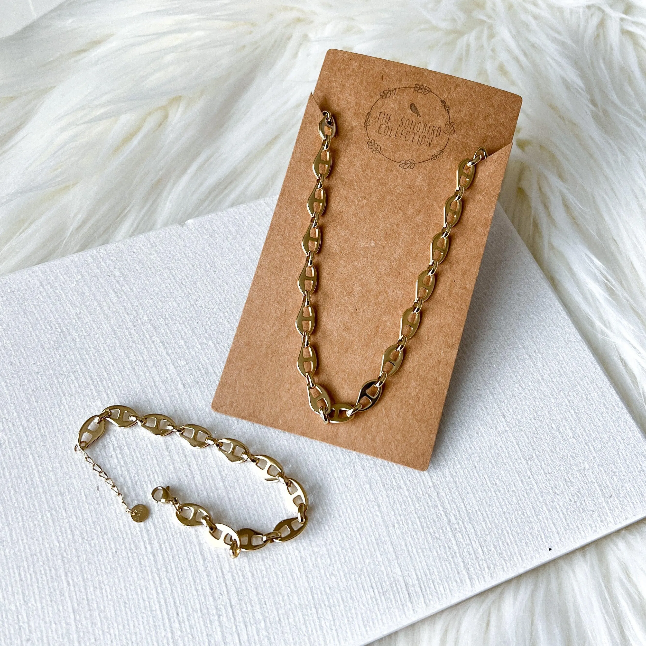 Kona Beans Chain Necklace - LAST CHANCE!