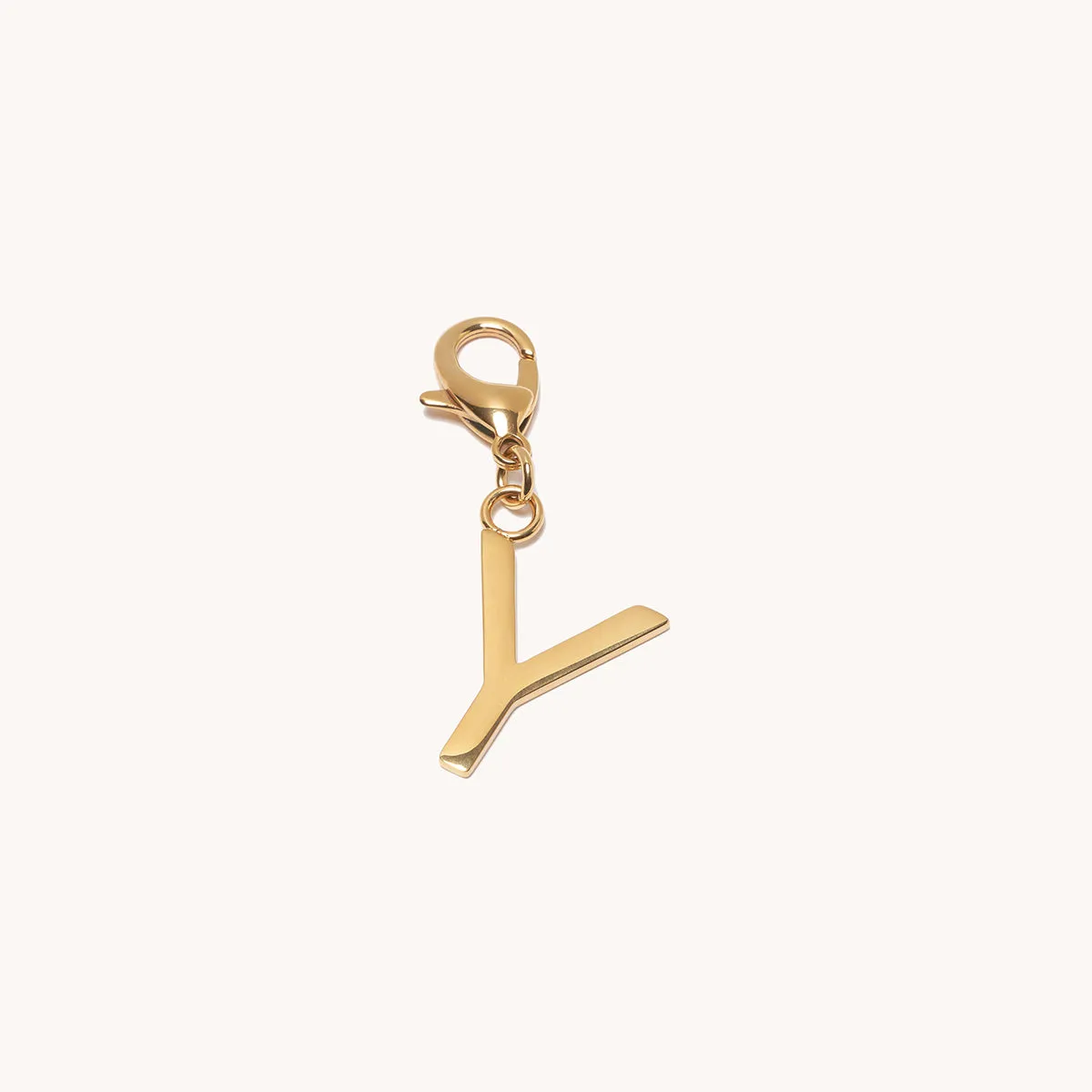 Letter Charm | Stainless Steel