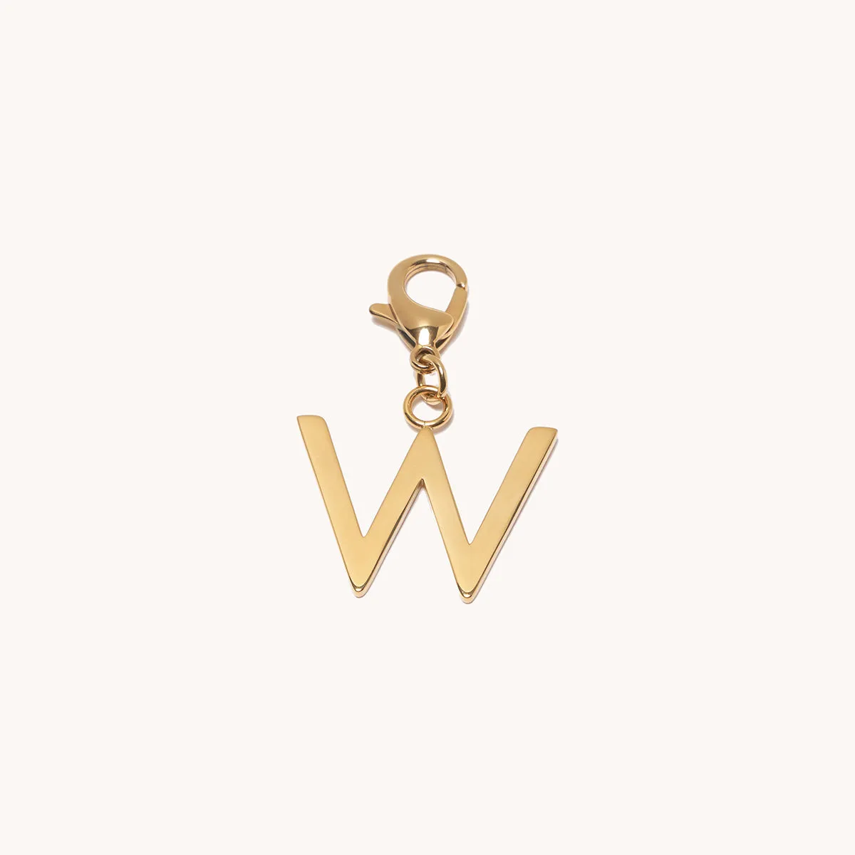 Letter Charm | Stainless Steel