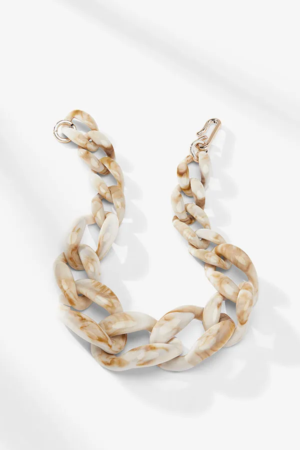 Lygia Necklace :: Ivory / Beige