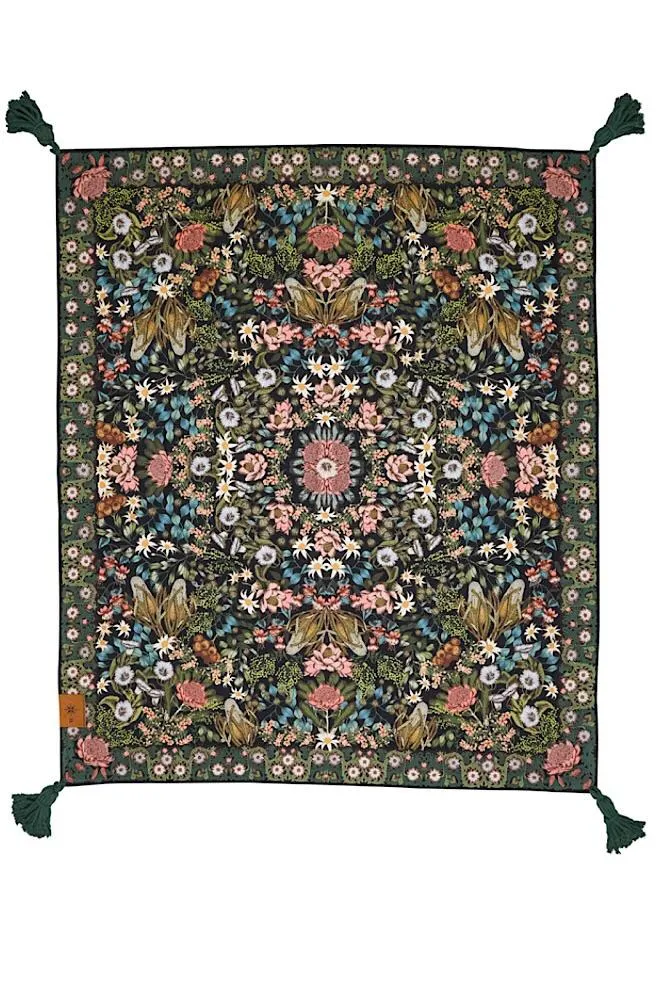 Native Wildflower Picnic Rug