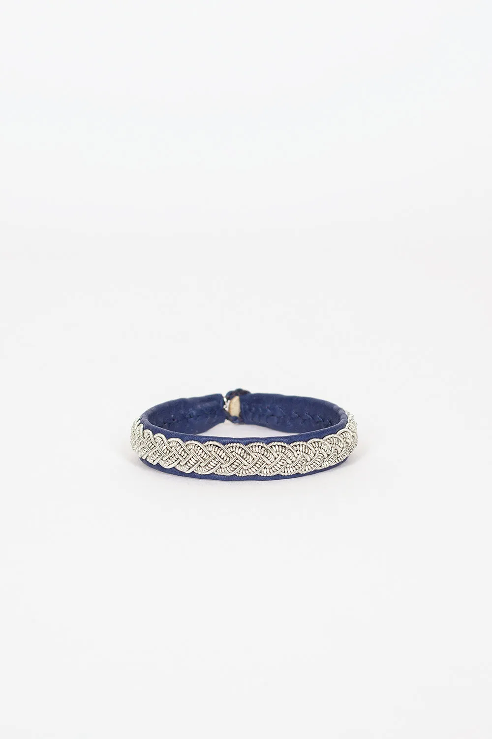 Navy Hide B Bracelet 3