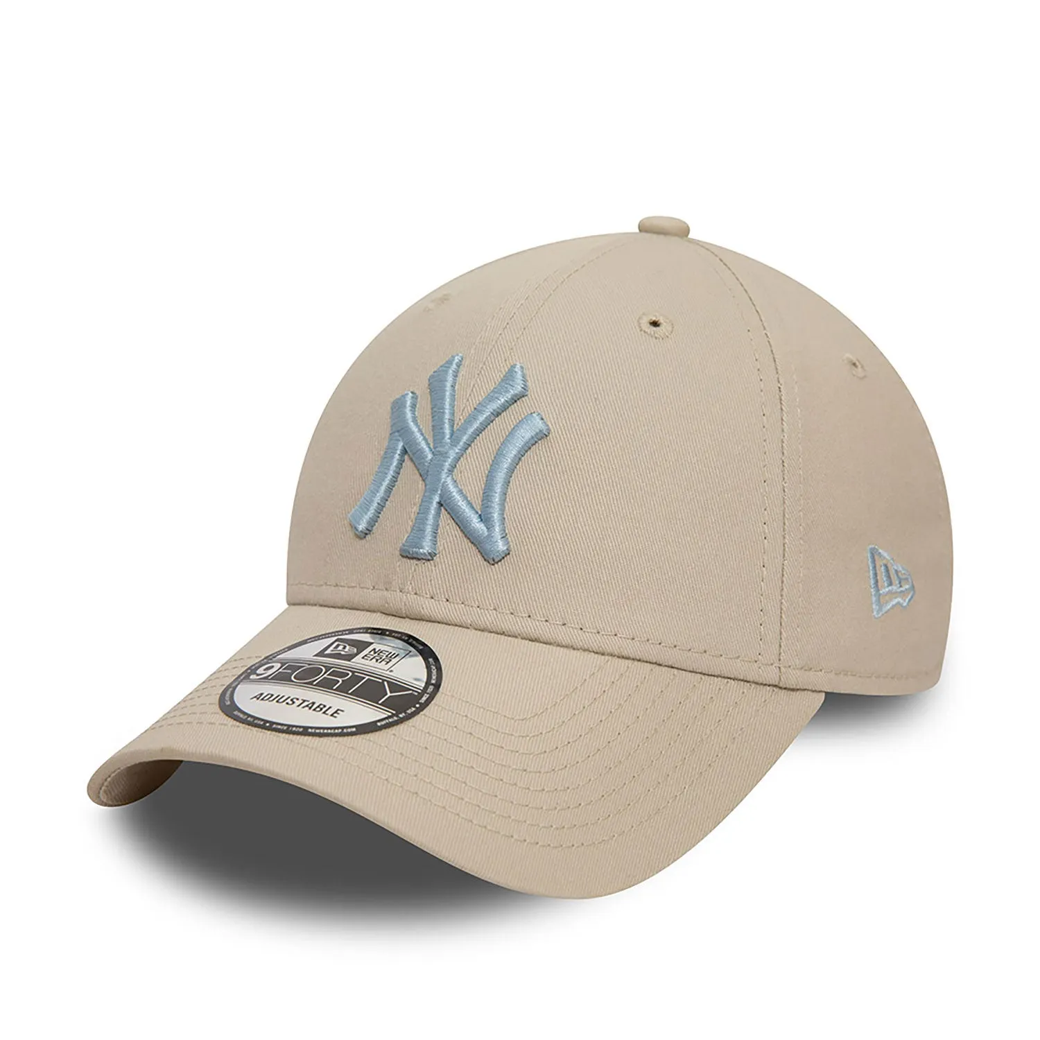 NEW ERA New York Yankees League Essential Light Beige 9FORTY Adjustable Cap