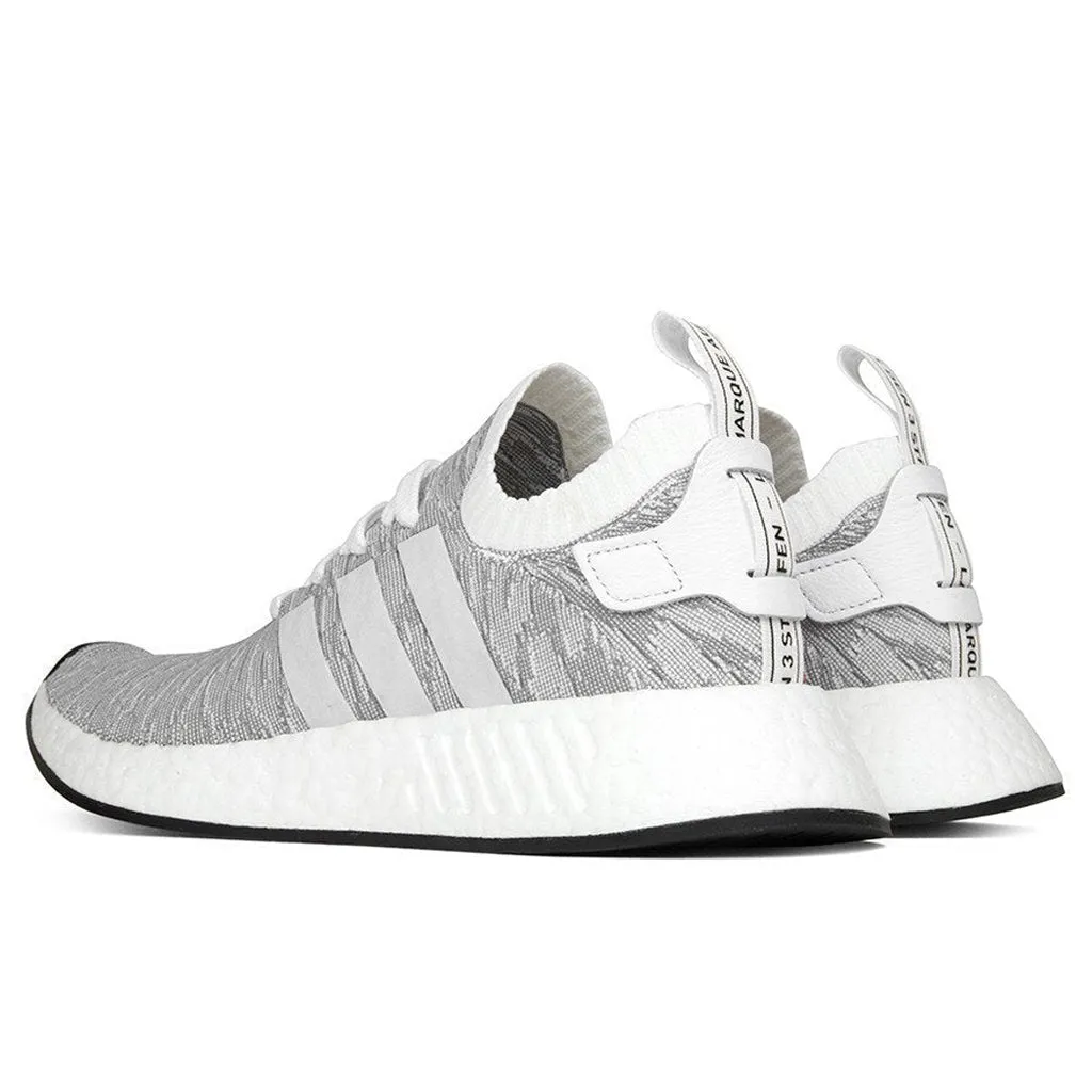 NMD_R2 Primeknit - Flat White/Core Black