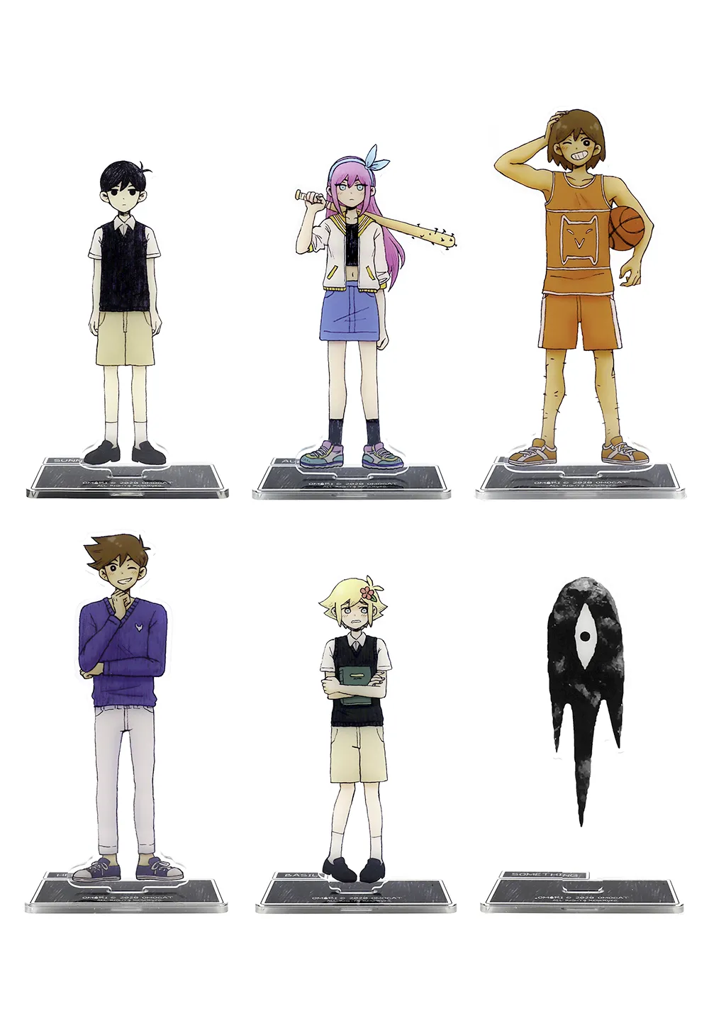 OMORI FARAWAY TOWN Character Acrylic Stands