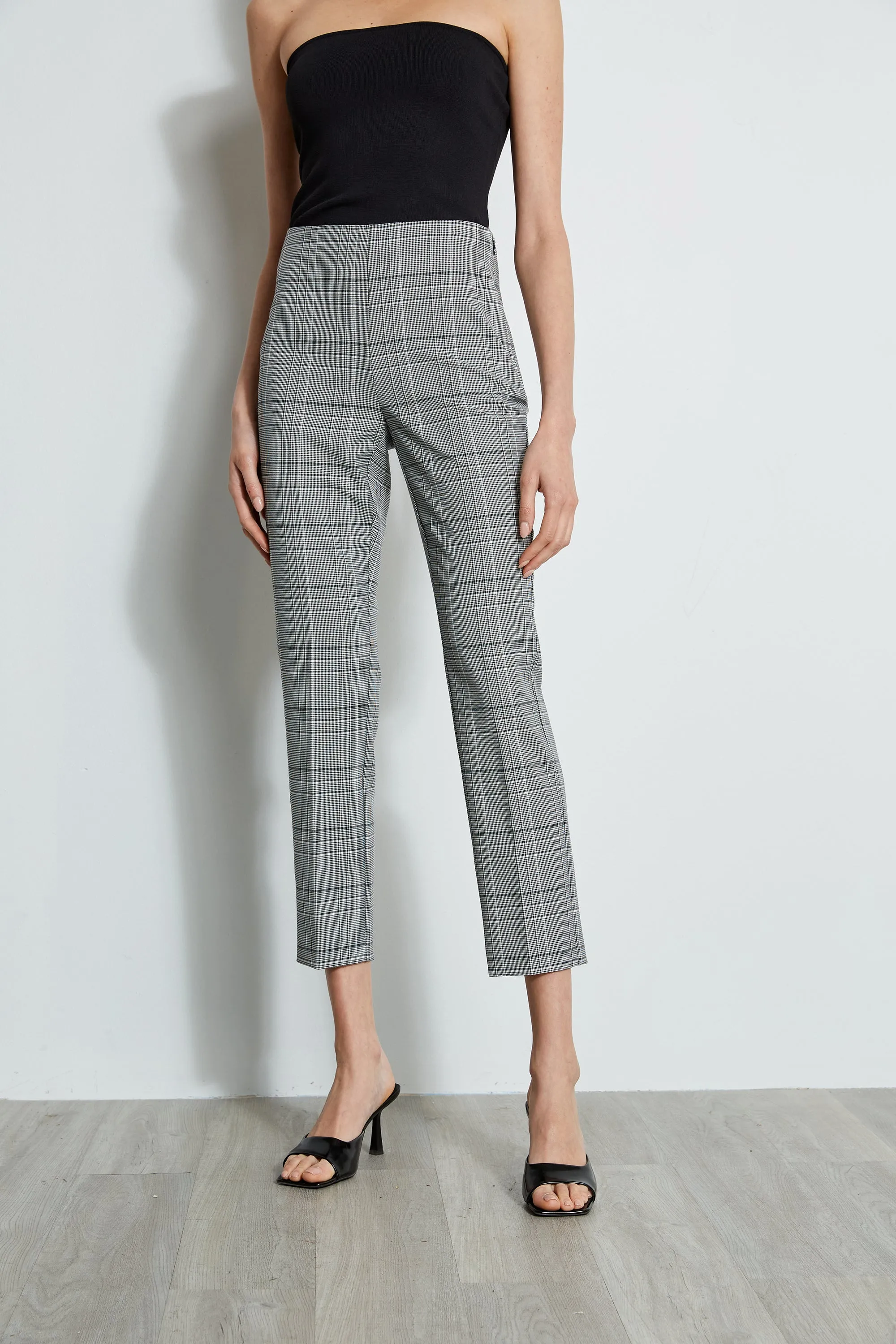 Plaid Ankle Pant