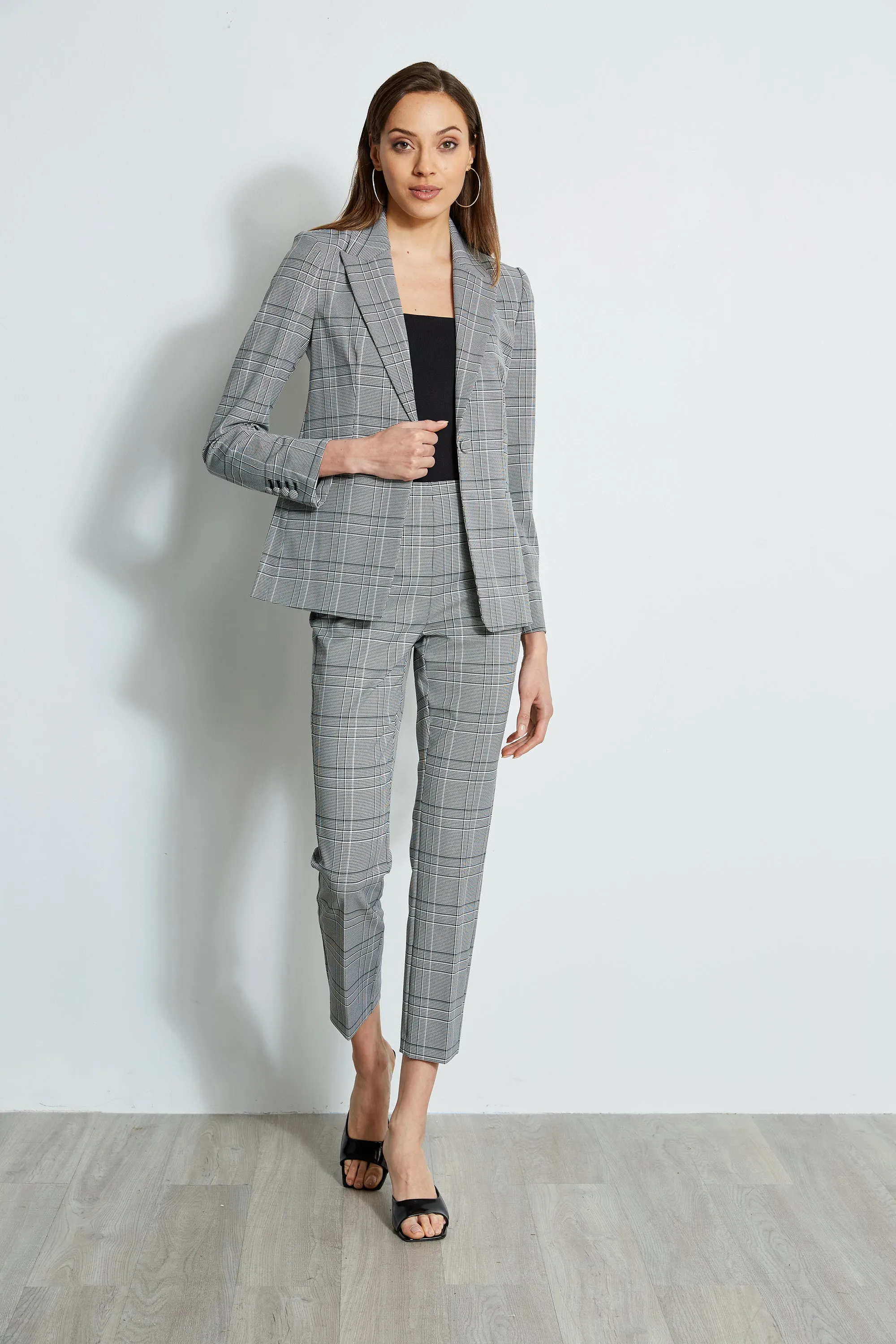 Plaid Ankle Pant