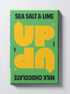 Sea Salt & Lime Milk Chocolate Bar