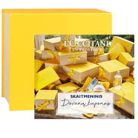 Skaitmenin L'Occitane dovan kortel 20 