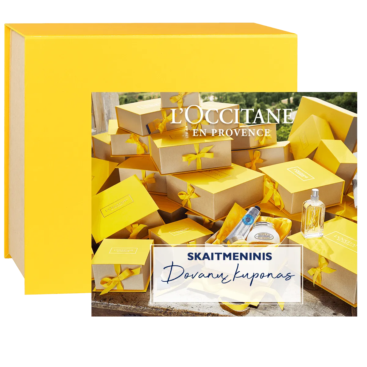 Skaitmenin L'Occitane dovan kortel 20 