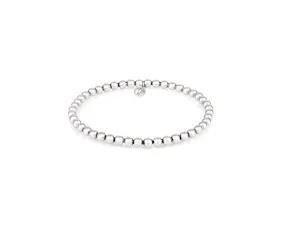 Stirata Sterling Silver Bracelet 6mm - 7"