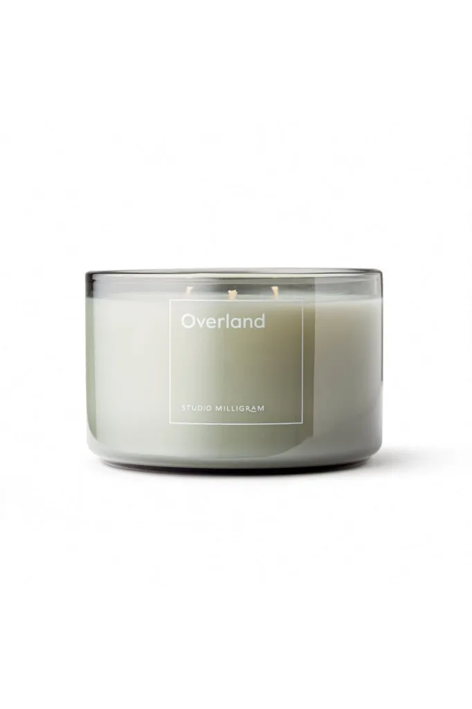 Studio Milligram - Scented 3-wick Candle - Overland - 600g