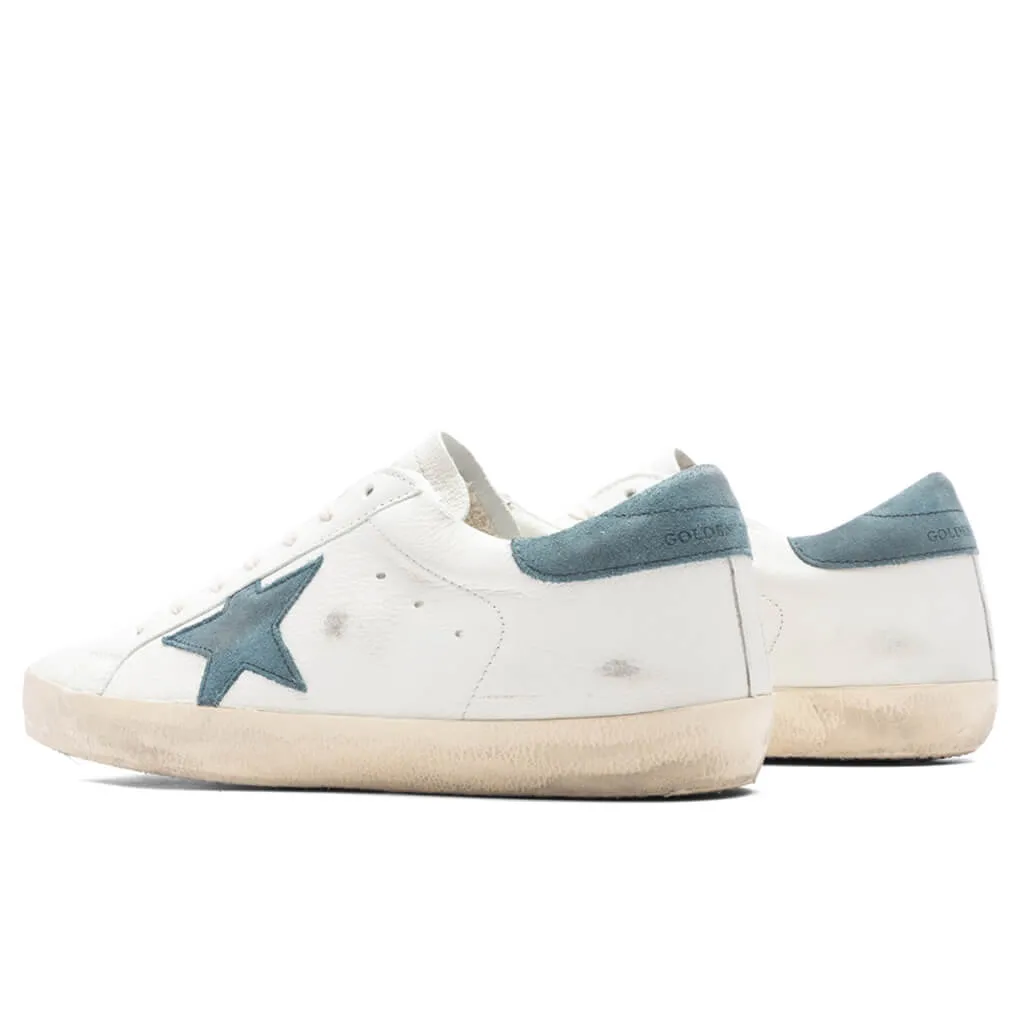 Super-Star Sneakers - White/Bottle Green