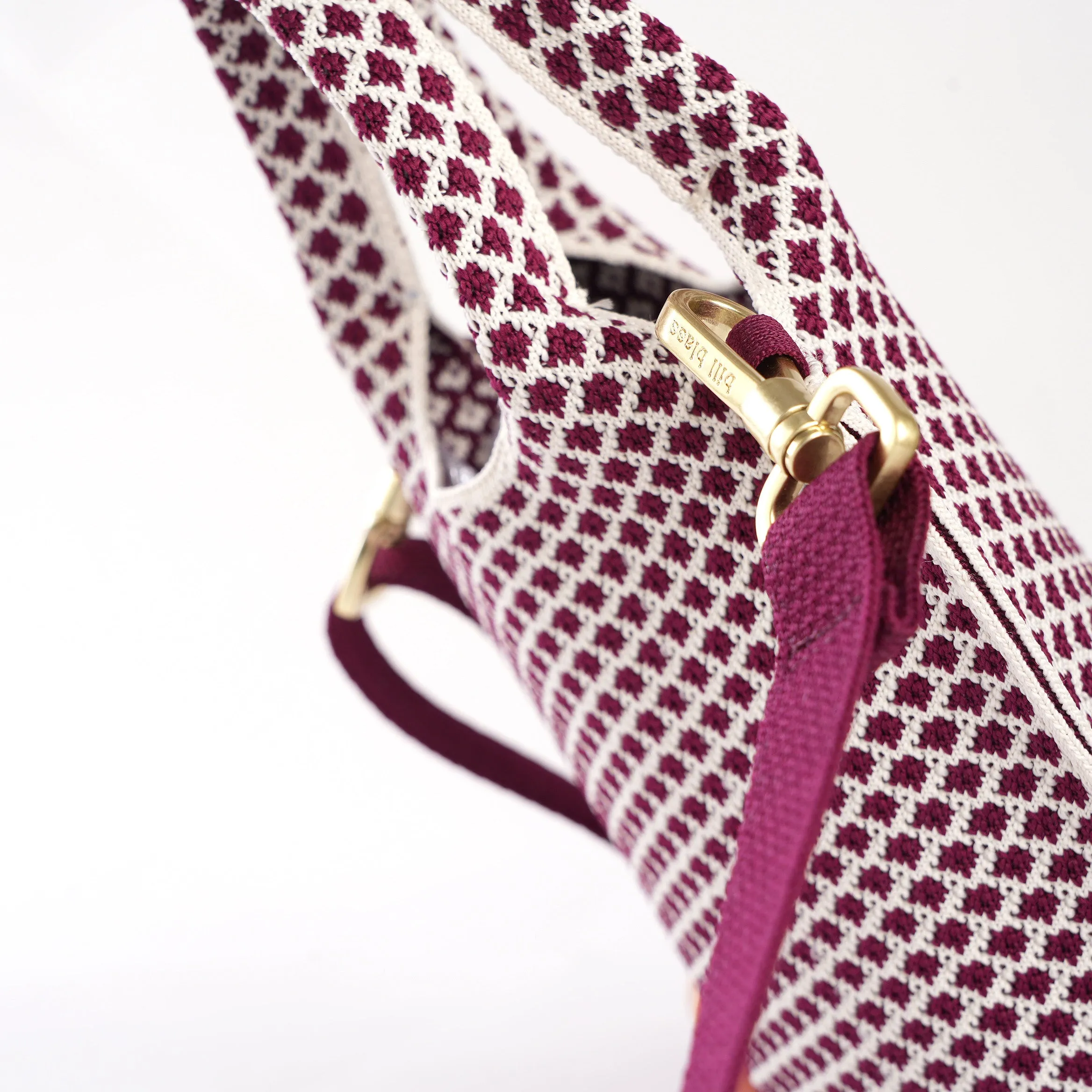 Sutton City Tote - Wine Diamond - Mini