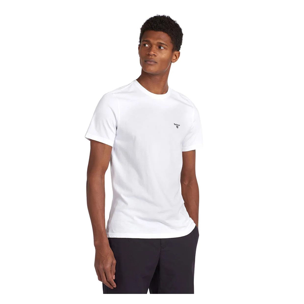 T-shirt Barbour Sports Bianco