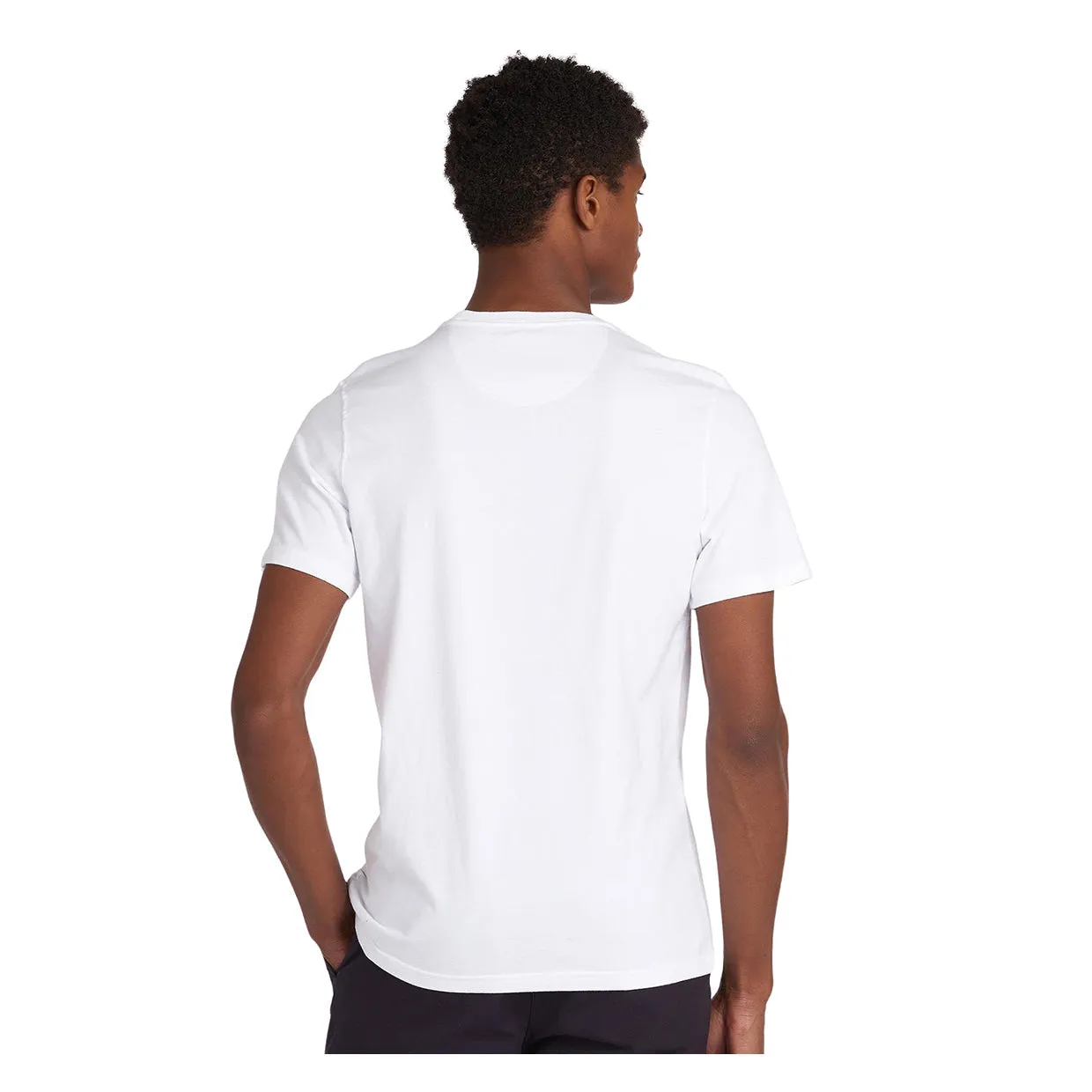 T-shirt Barbour Sports Bianco