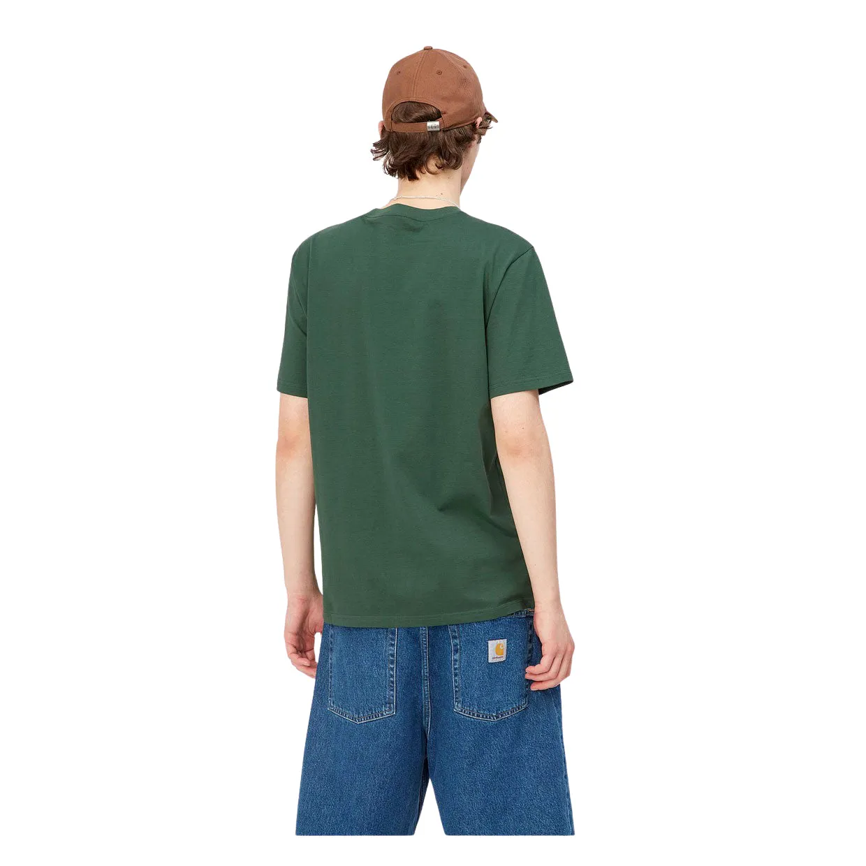 T-shirt Carhartt WIP S/S Script Verde