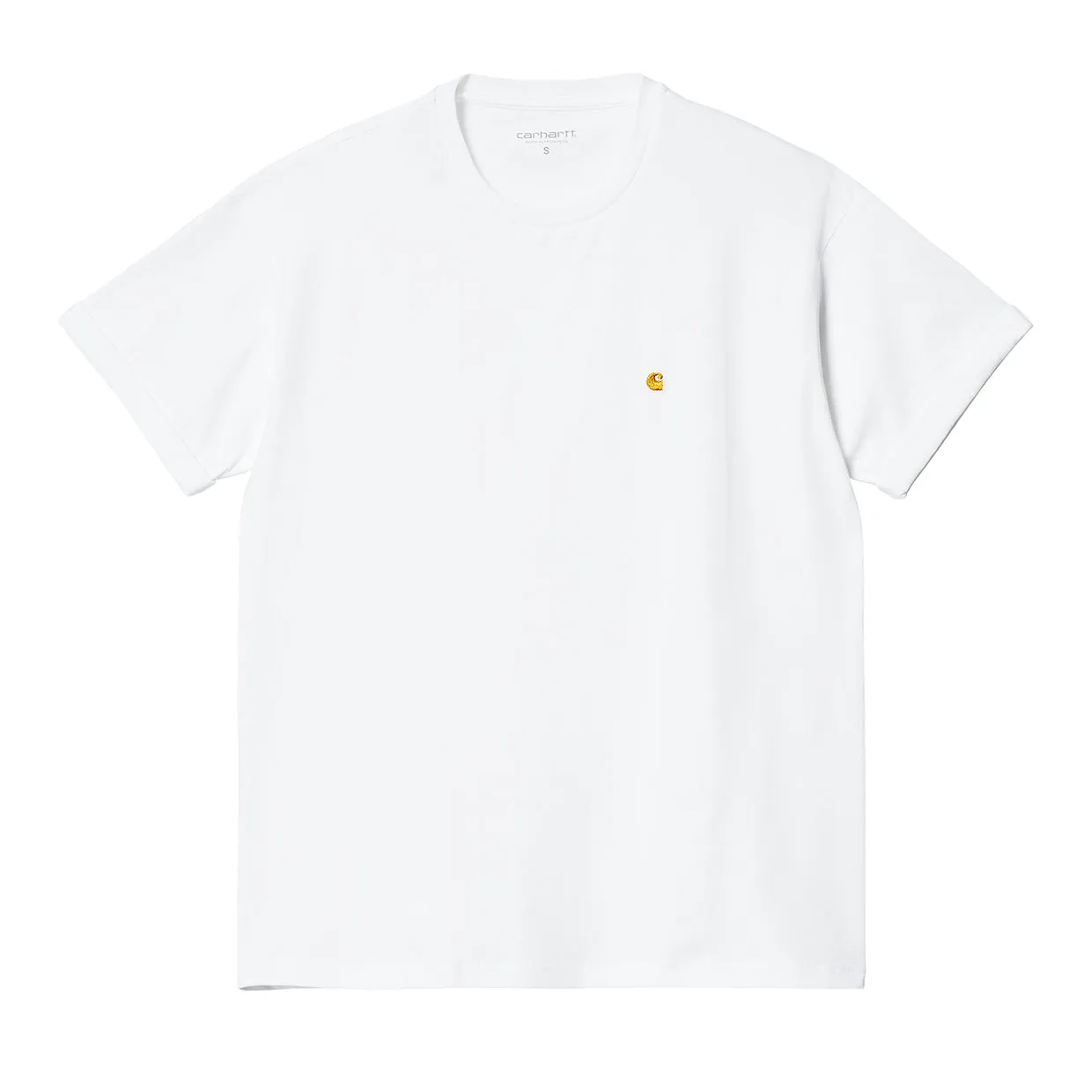 T-shirt Donna Carhartt WIP  W' S/S Chase Bianco