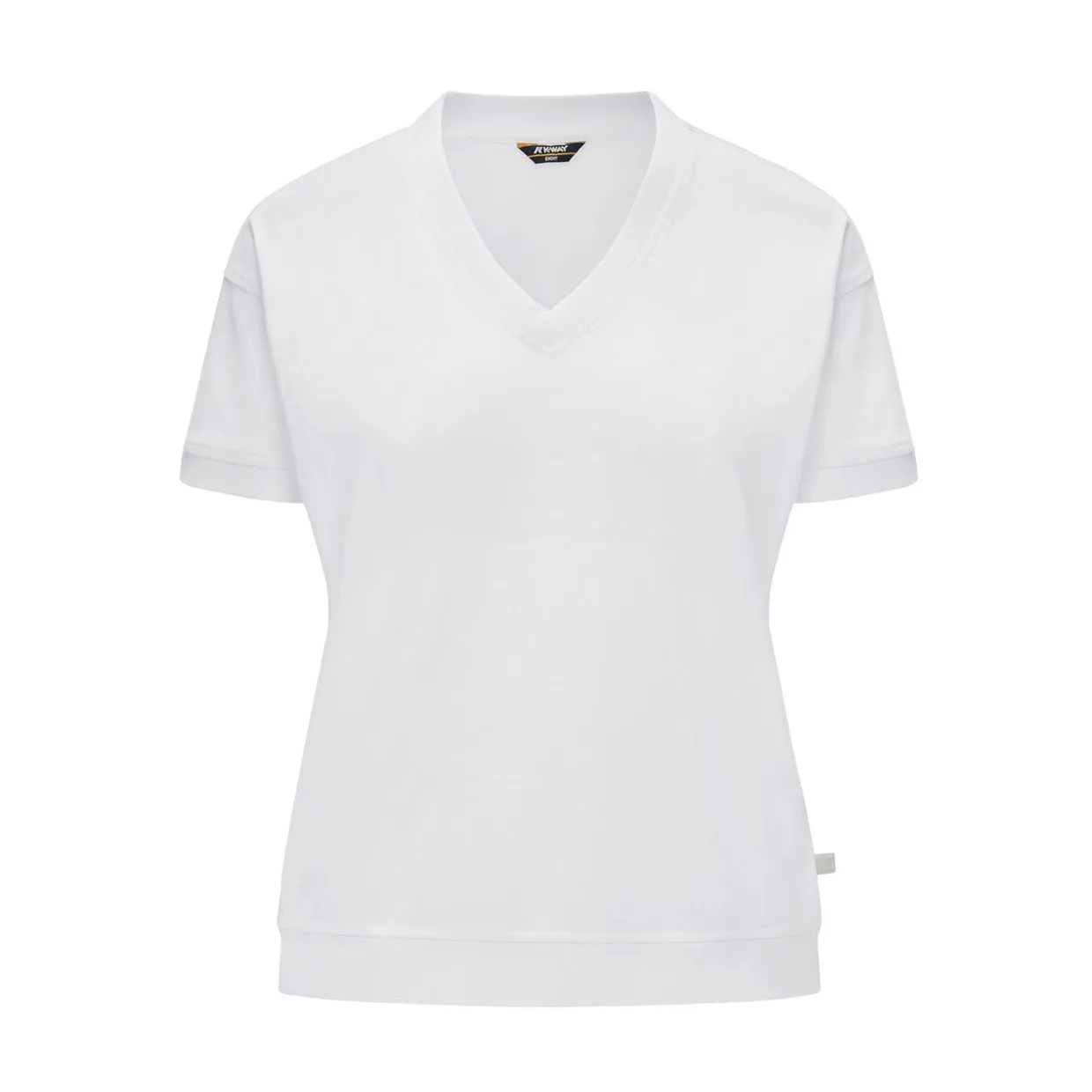 T-shirt Donna K-Way Rubiel Bianco