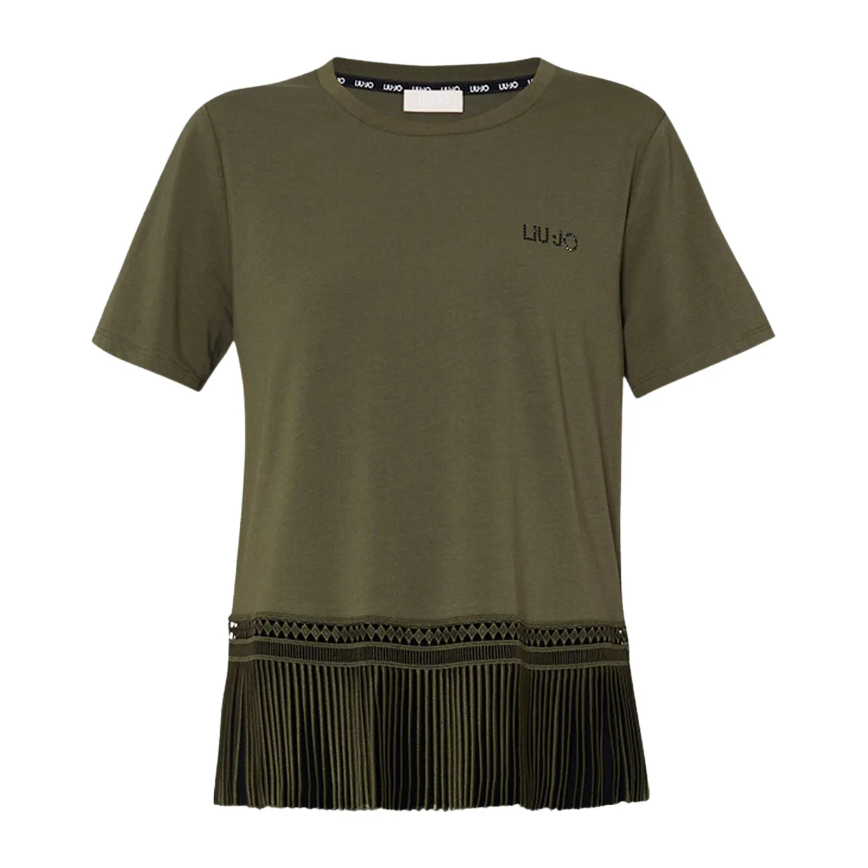 T-shirt Donna Liu-Jo Frange Verde