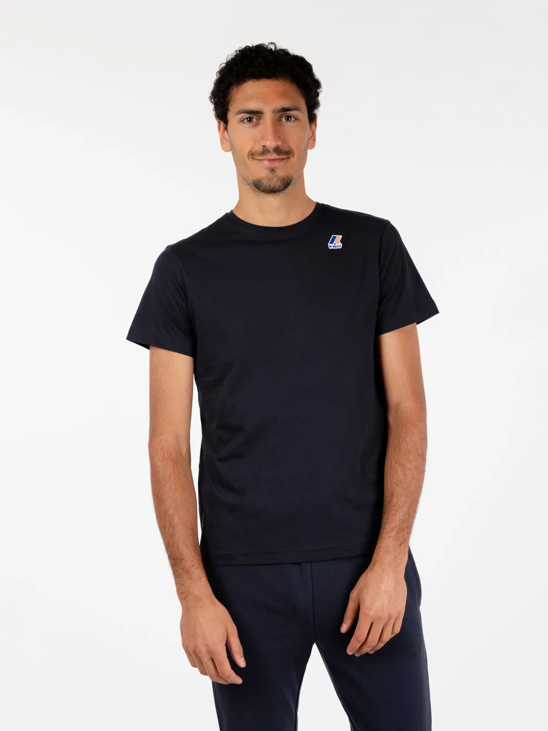 T-shirt Le vrai Edouard navy