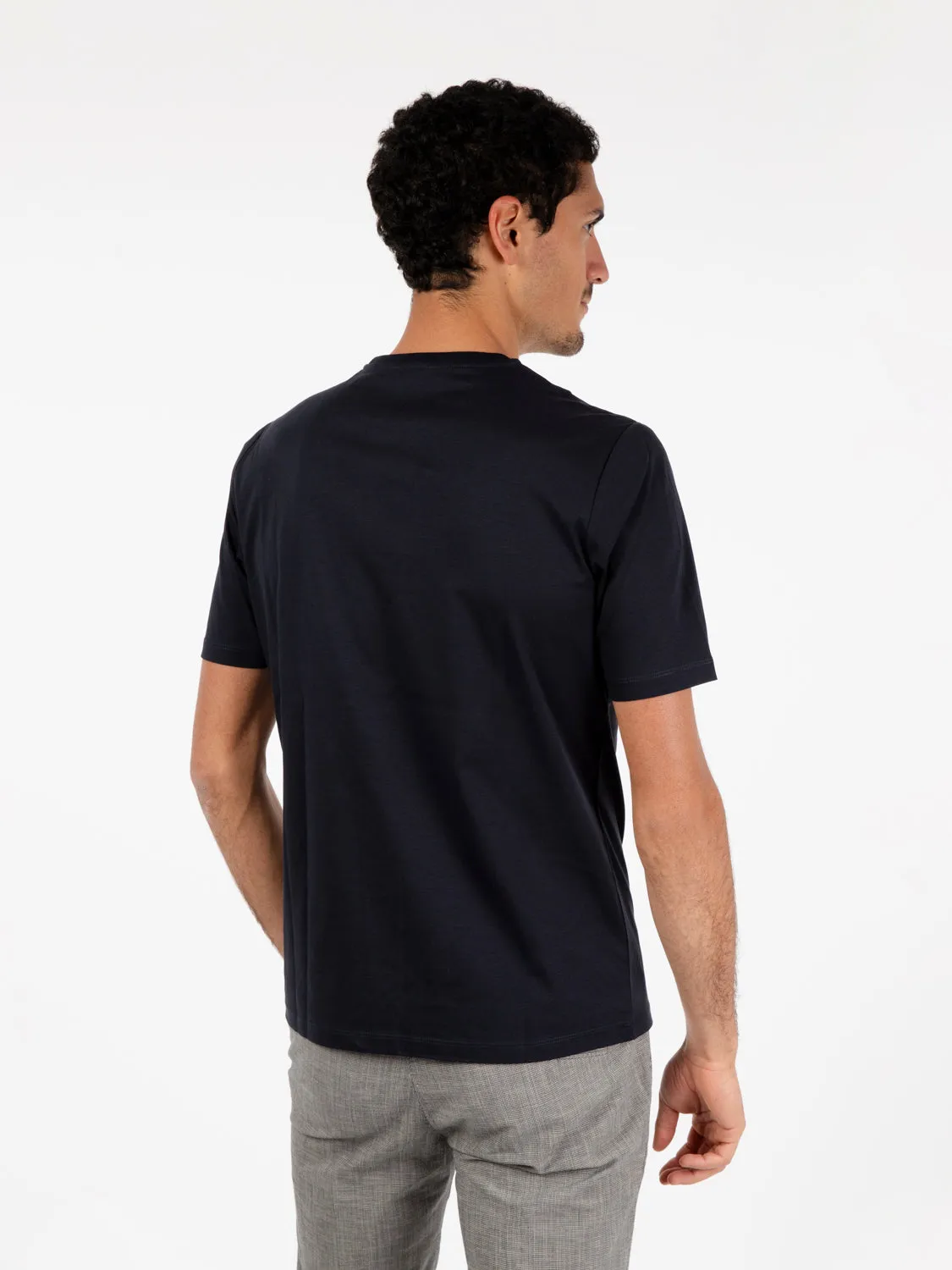 T-shirt maniche corte blu