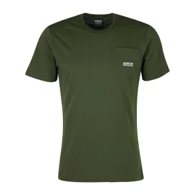 T-shirt Uomo Barbour International Radok Pocket Verde