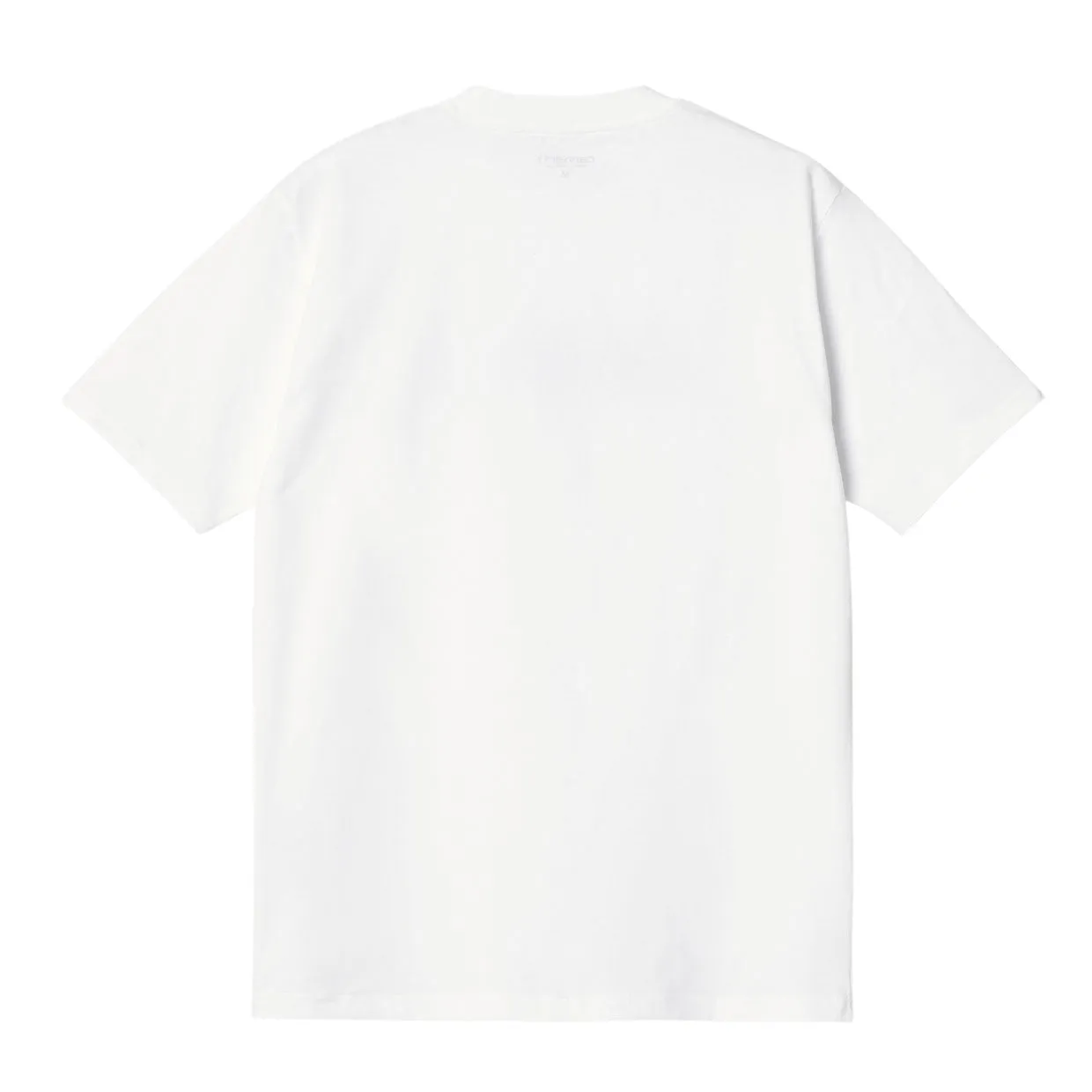 T-shirt Uomo Carhartt WIP S/S Liquid Script Bianco